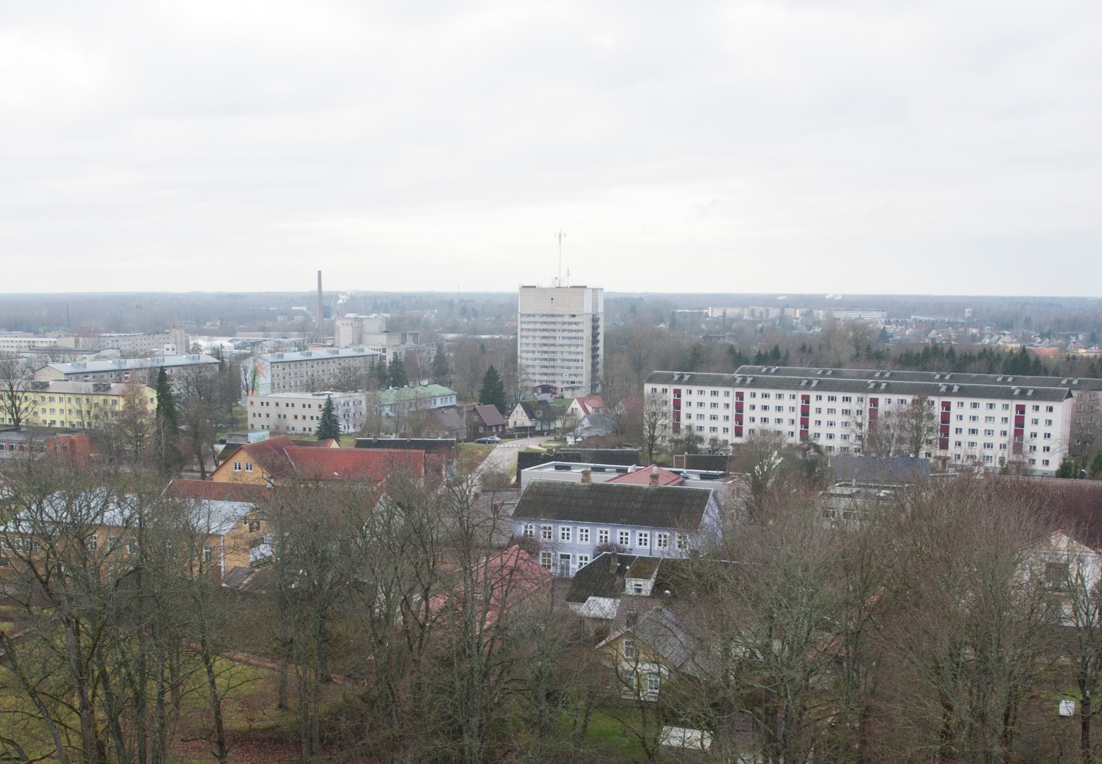 Paide general view : Weissenstein rephoto