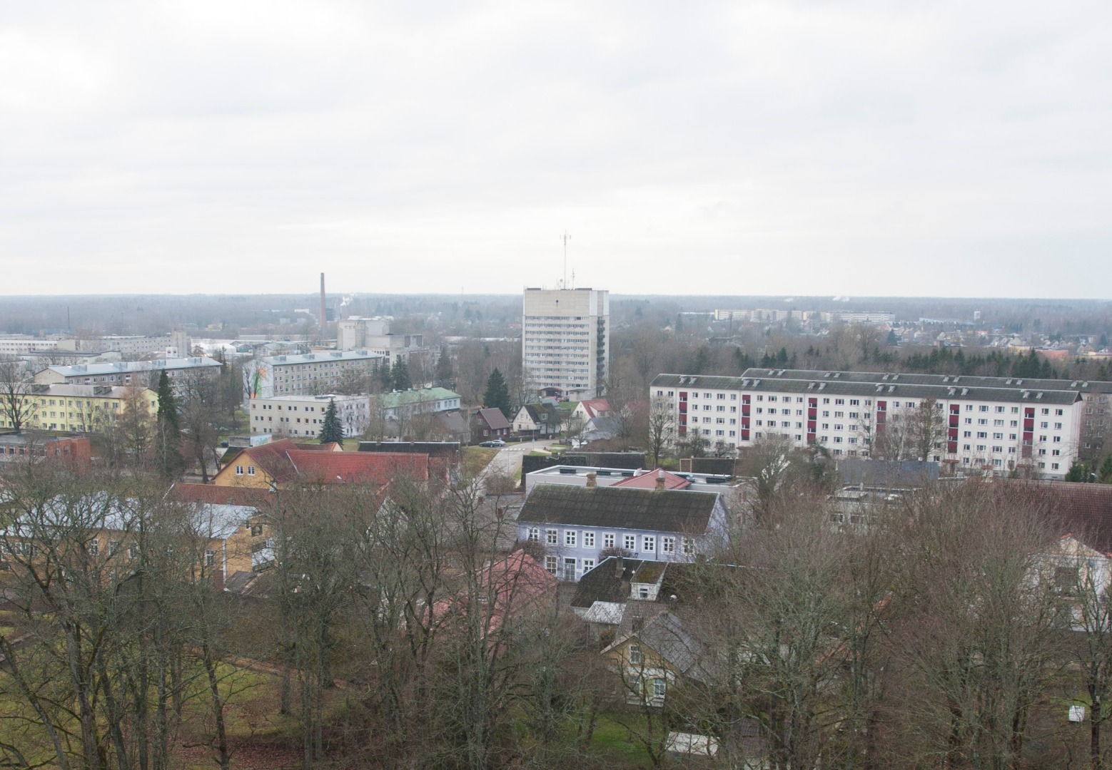 General view of Paide rephoto