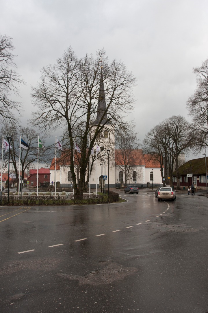 foto Paide kirik enne 1896 rephoto