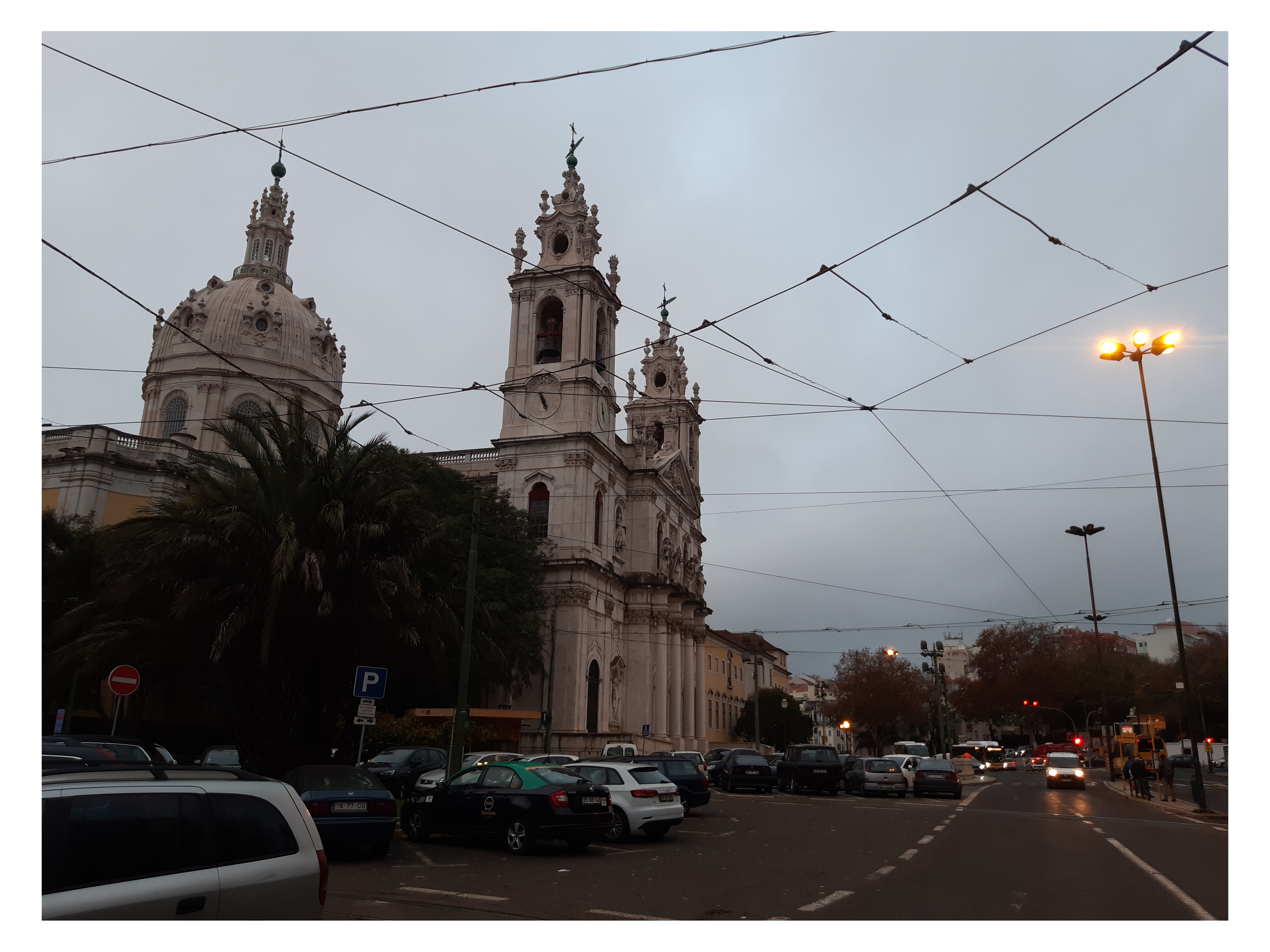 Largo e Basilica da Estrela com carro elétrico e ascensor - lang rephoto