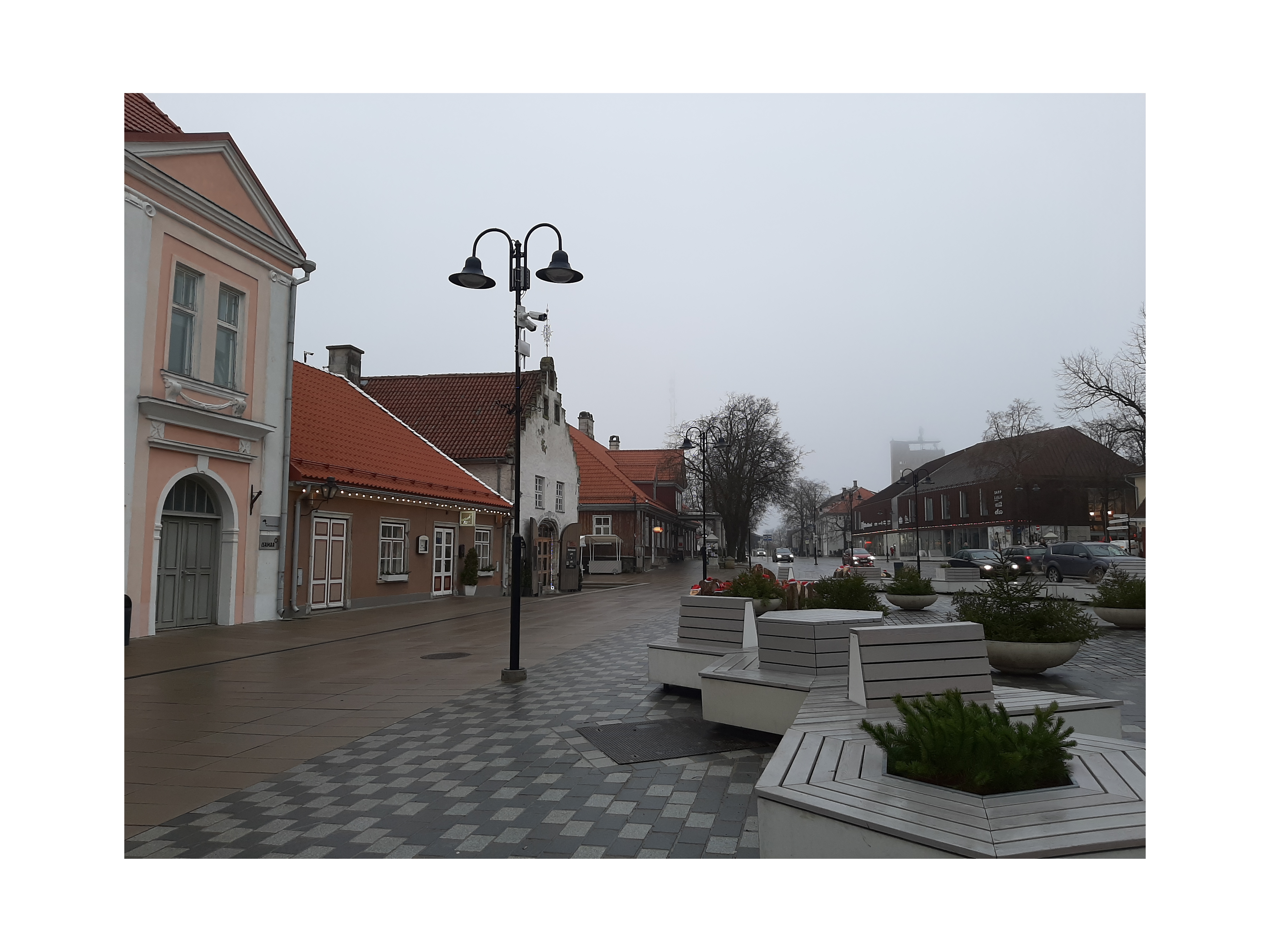 Tallinna tänav Kuressaares rephoto