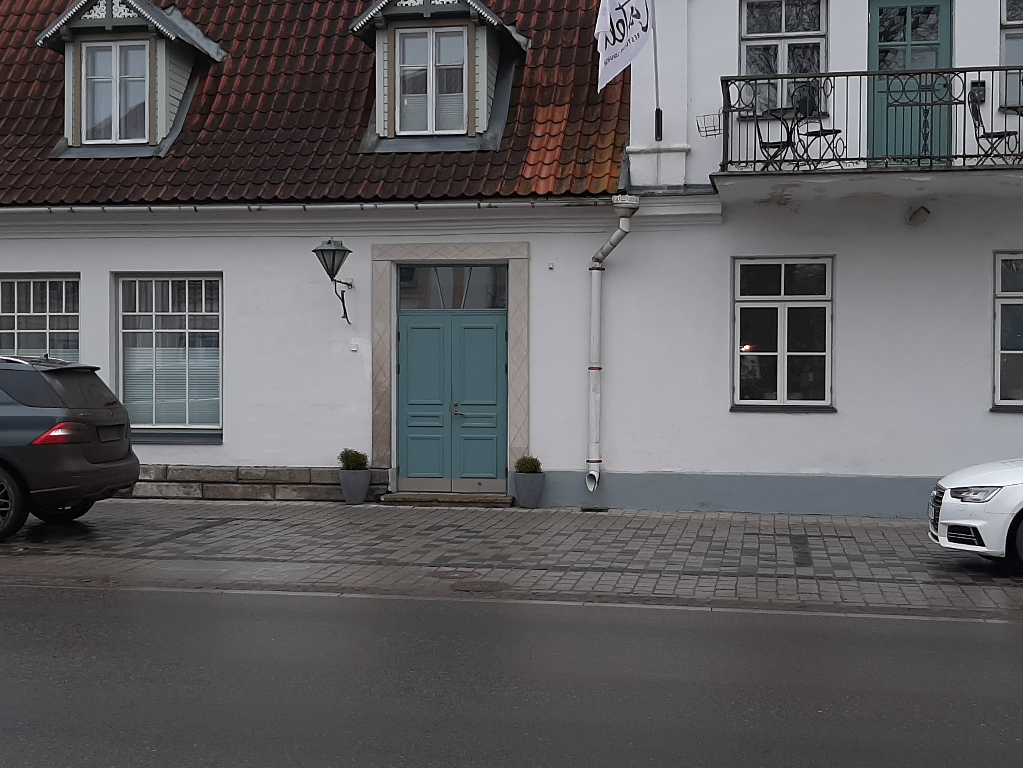 Kuressaare, officers' casino rephoto