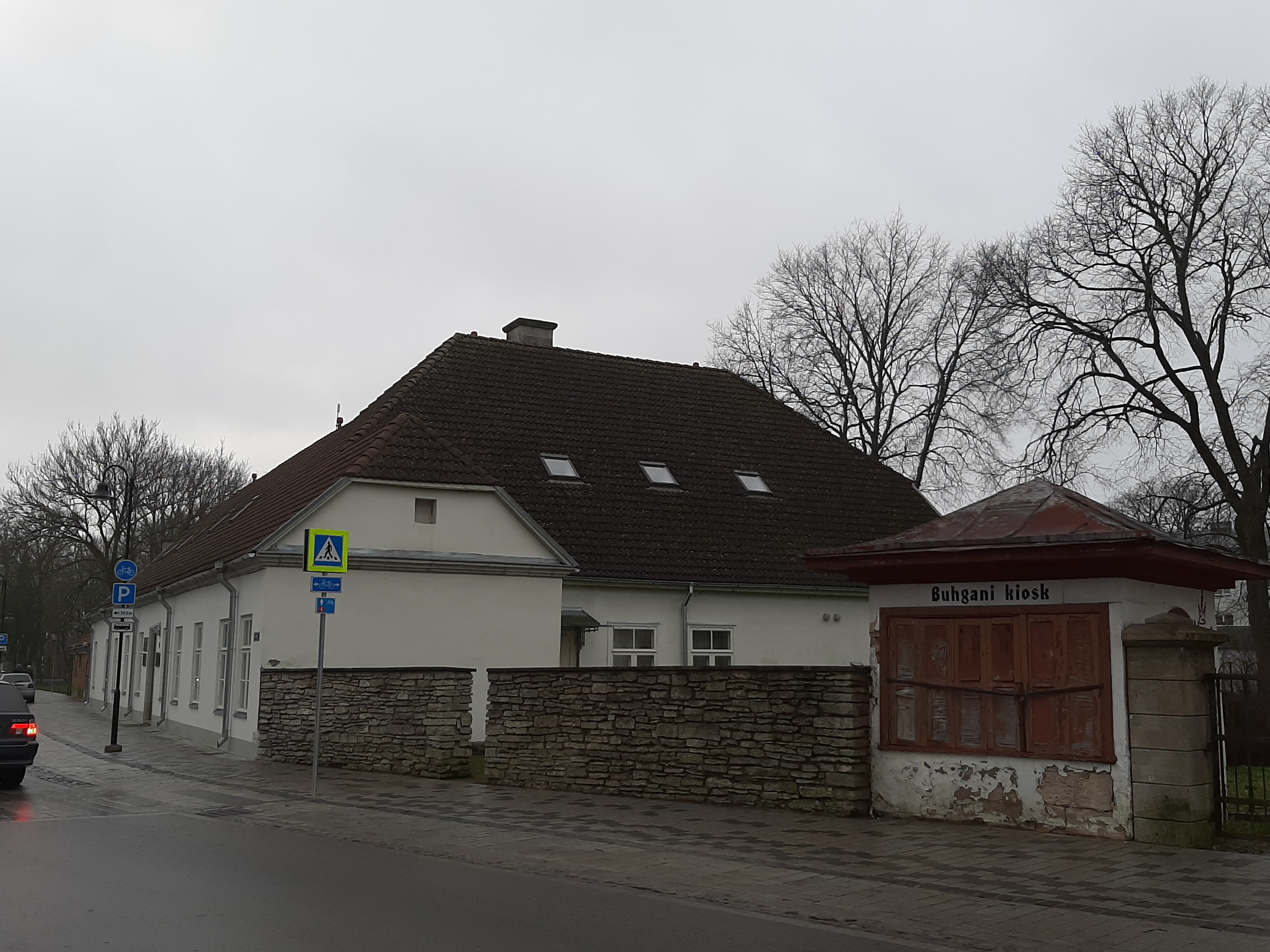 Building in Kuressaare Lossi tn. 12 Saare County Kuressaare City Lossi tn. 12 rephoto
