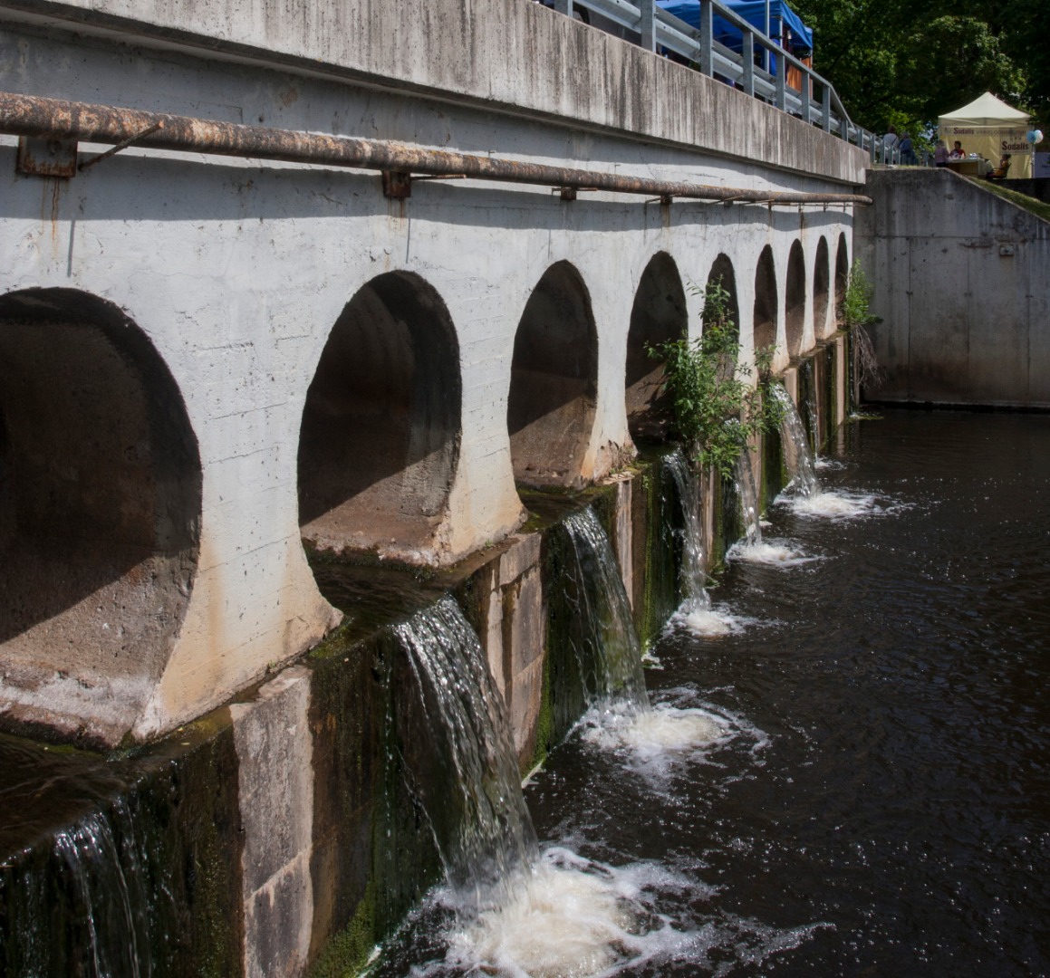 Räpina water spring. rephoto