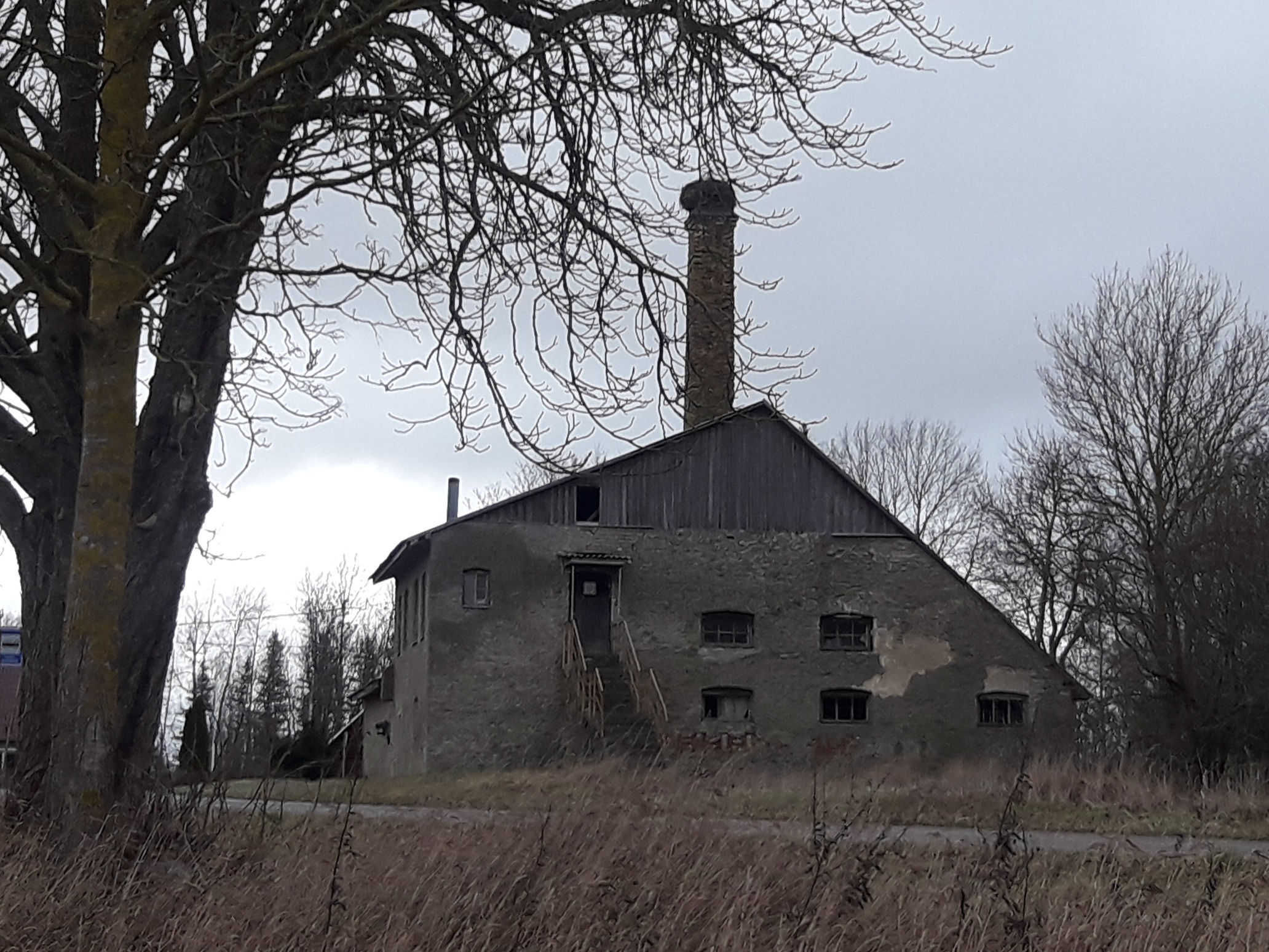 The cross manor was dried up by Harju County Padise County Harju-Risti village rephoto