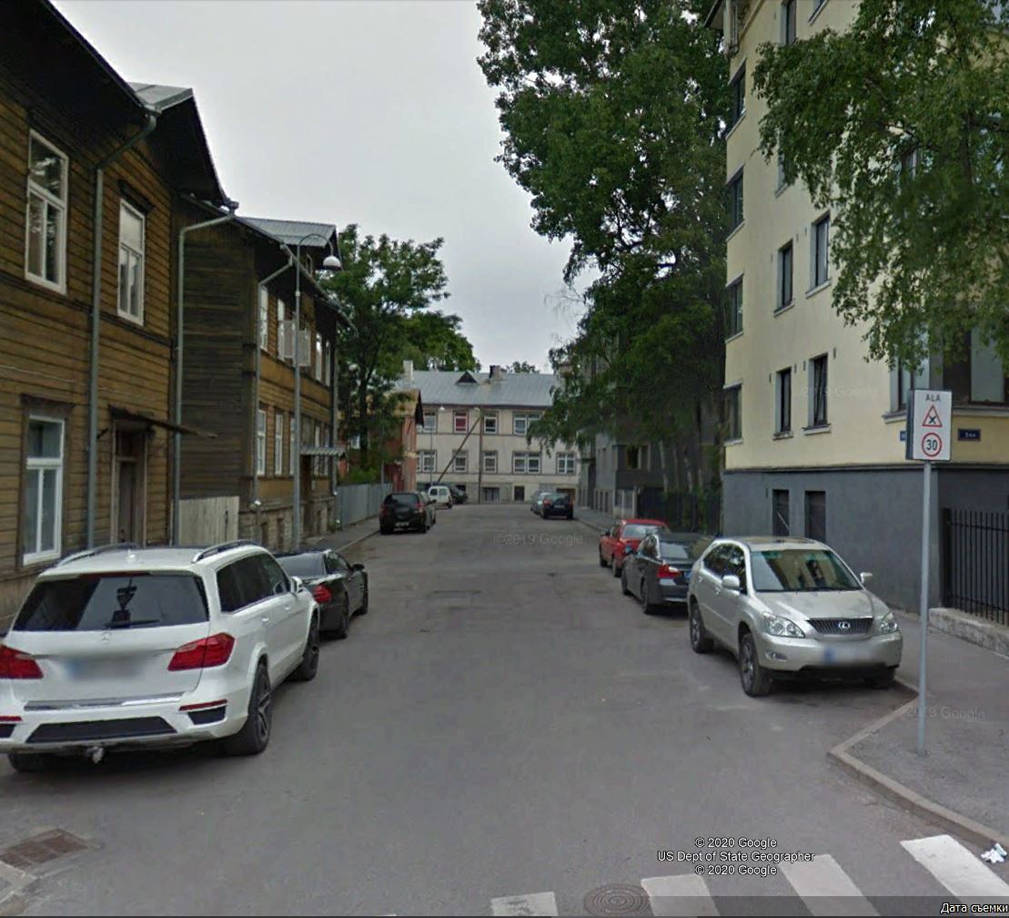 View on Väike-Laagri Street. rephoto
