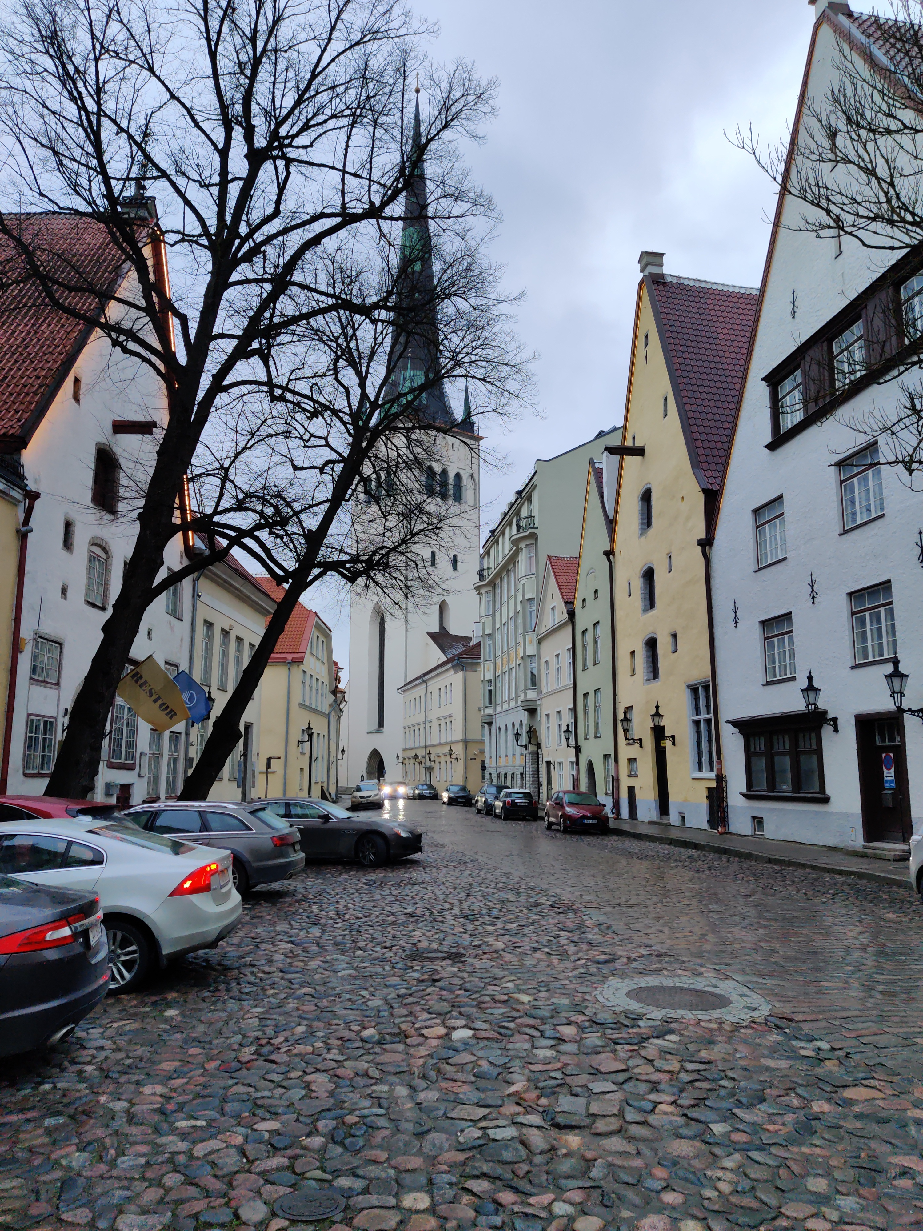 Reval : St. Olai-Kirche rephoto