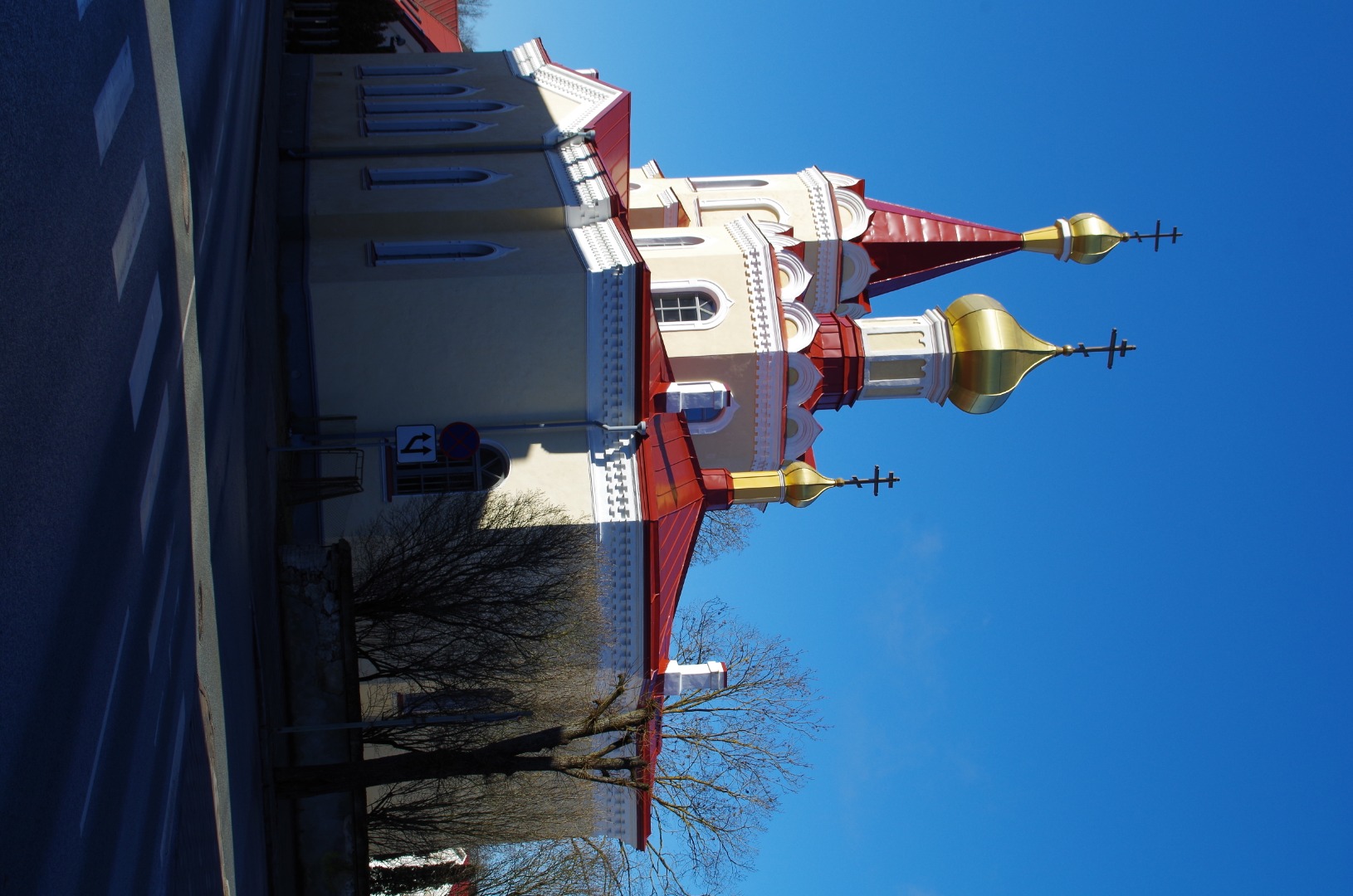 The church of the Apostle Orthodox of Rakvere rephoto