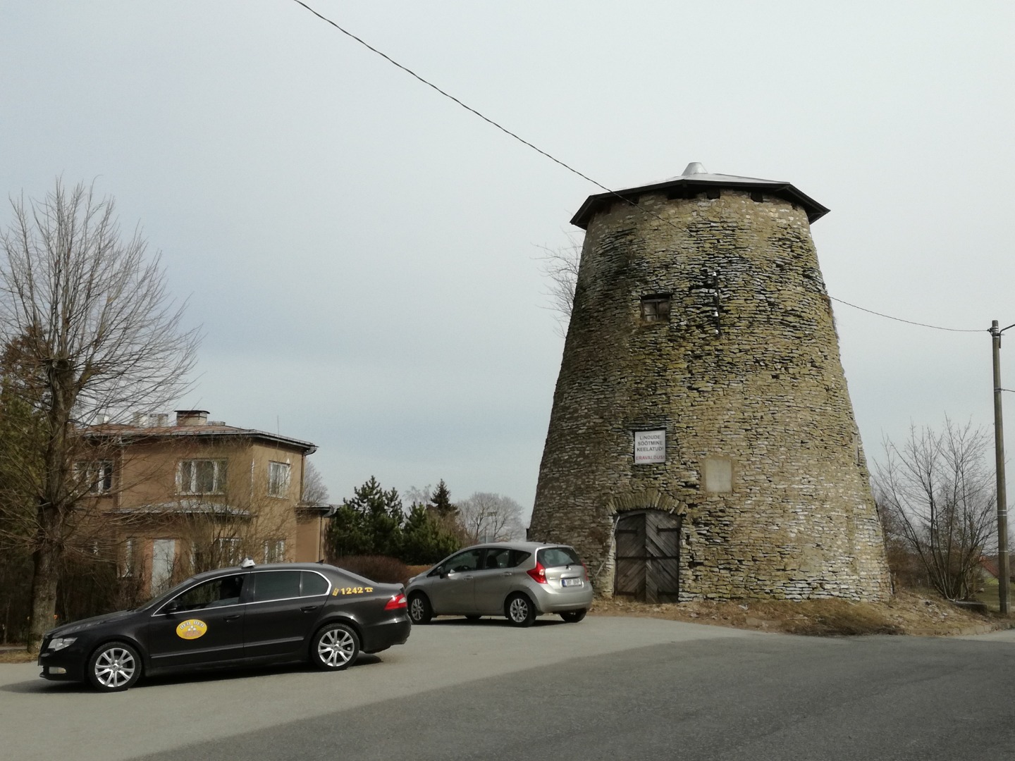 Rakvere windmill rephoto