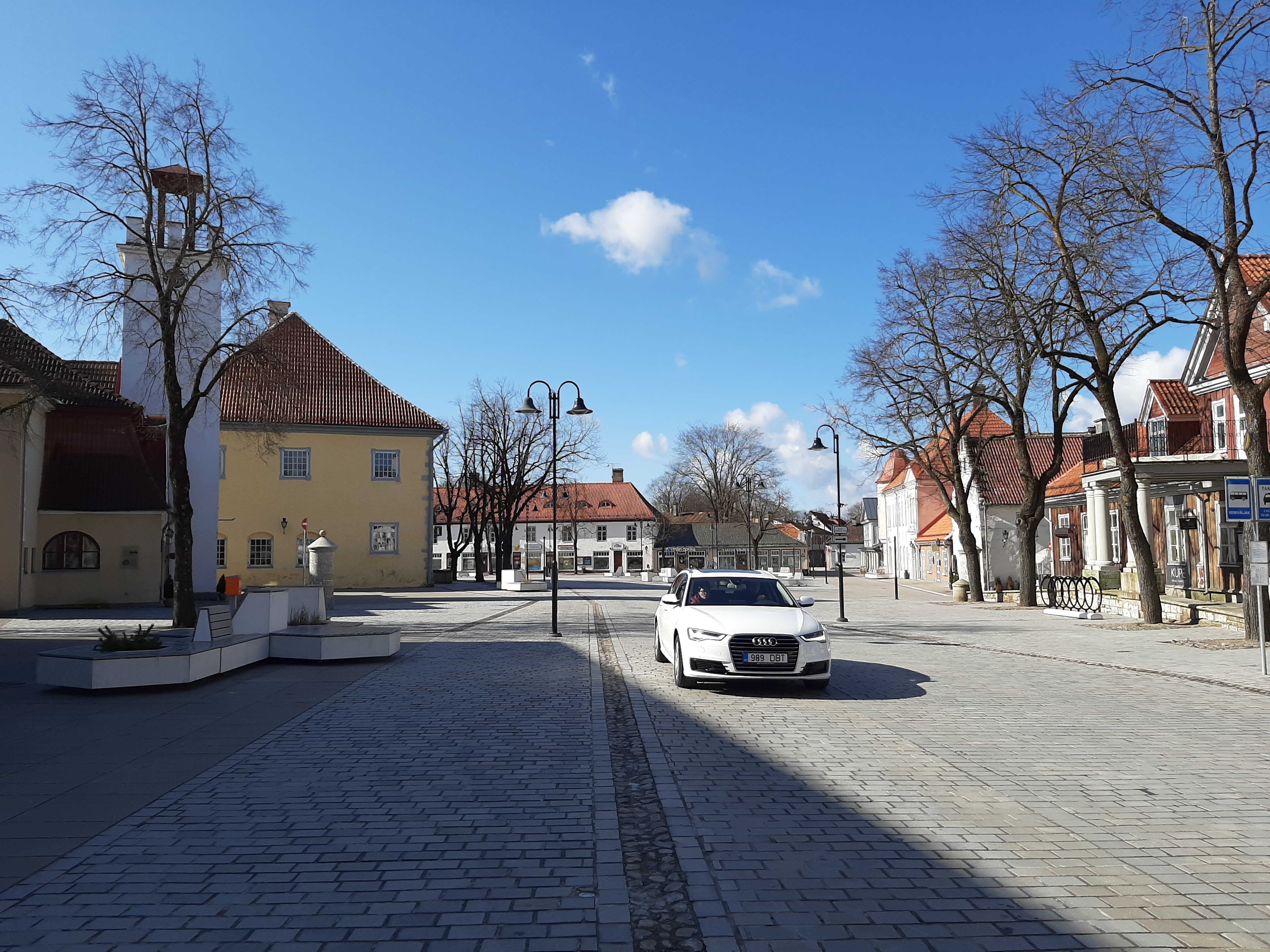 Kuressaare keskväljak rephoto