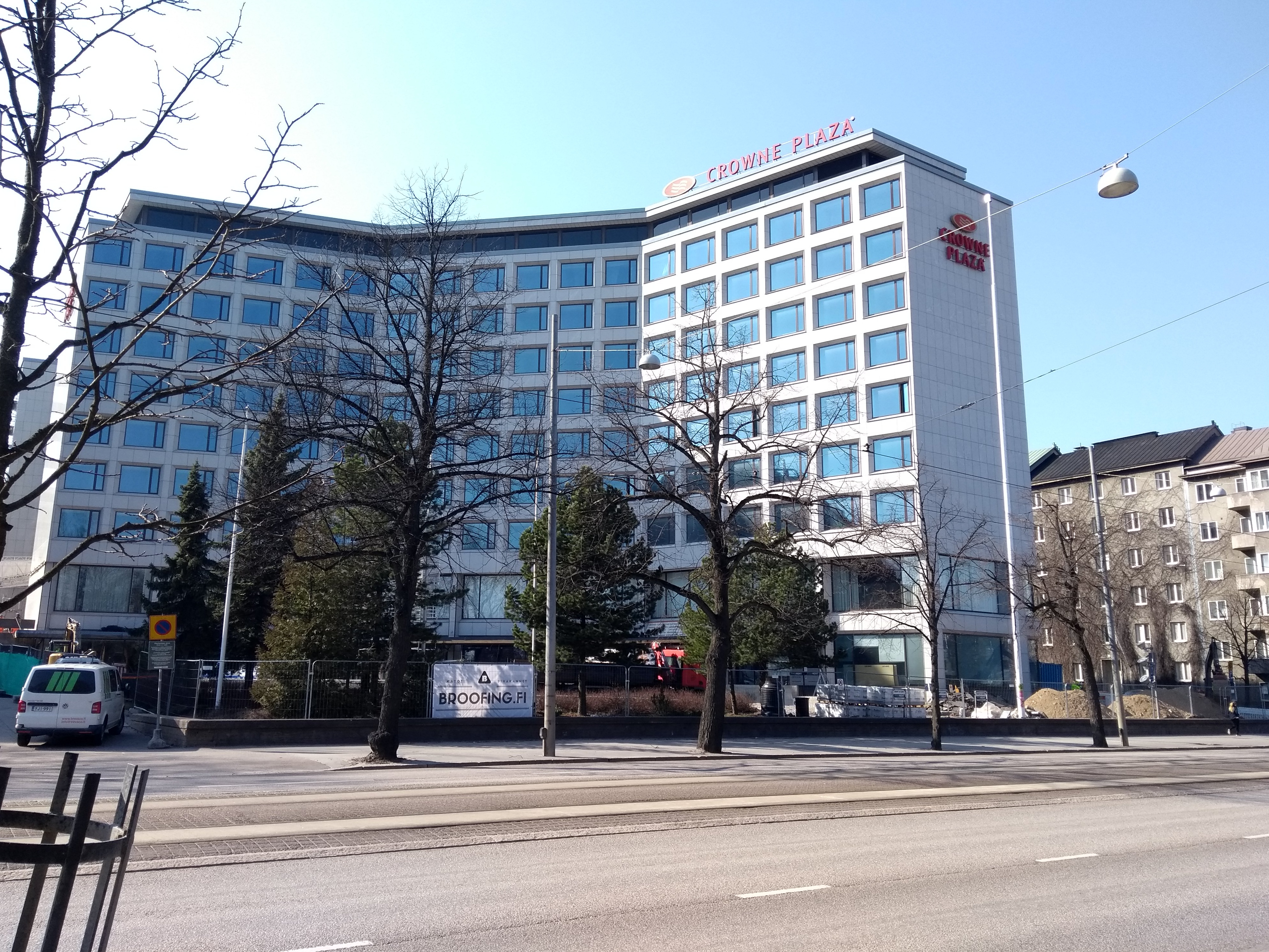 Mannerheimintie 48-50, Hotelli Hesperia. rephoto