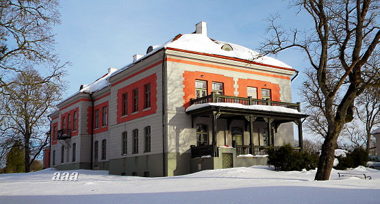 Rägavere 7.-kl. School, former Rägavere Manor rephoto