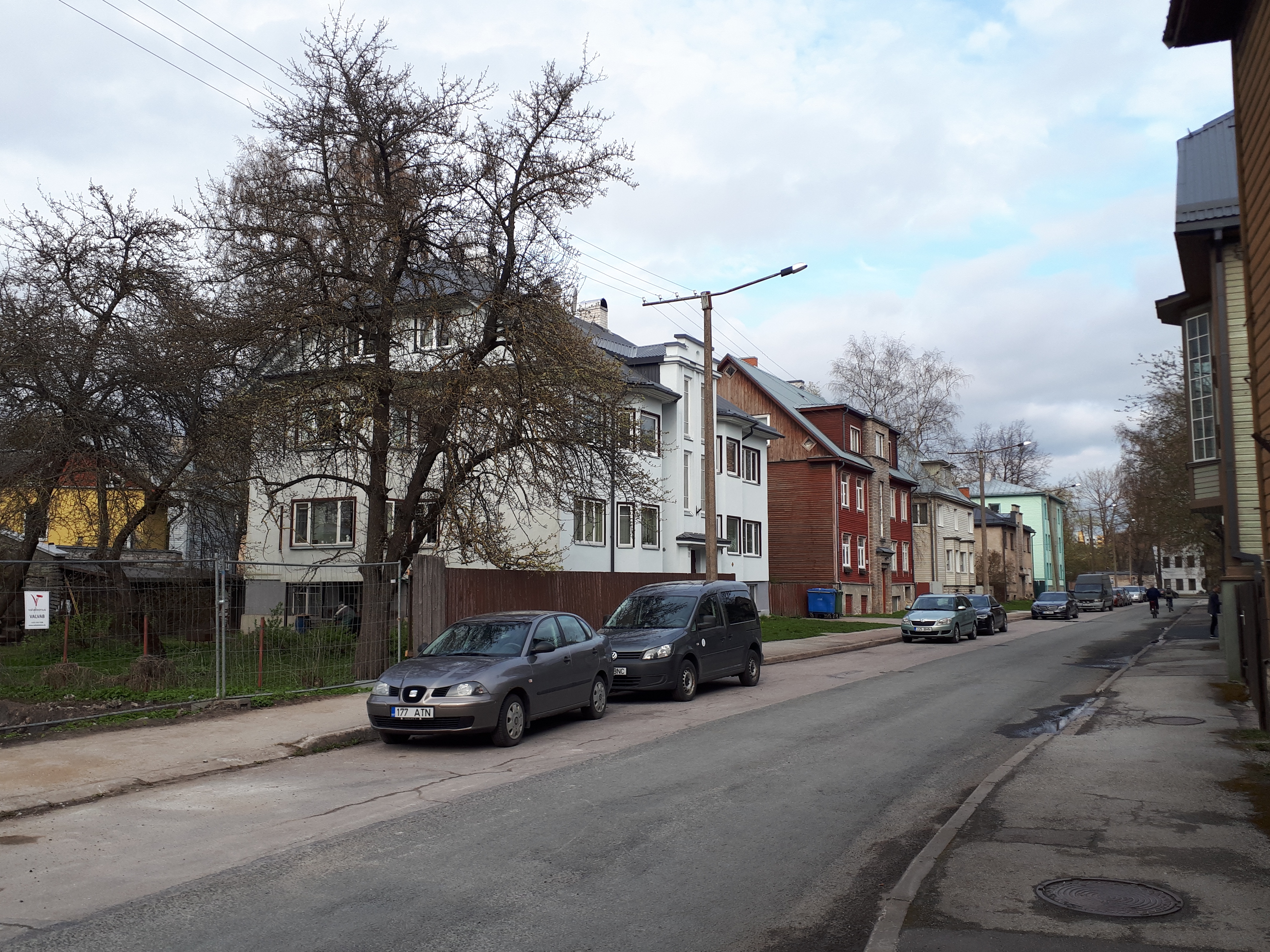 Madara Street in Tallinn rephoto