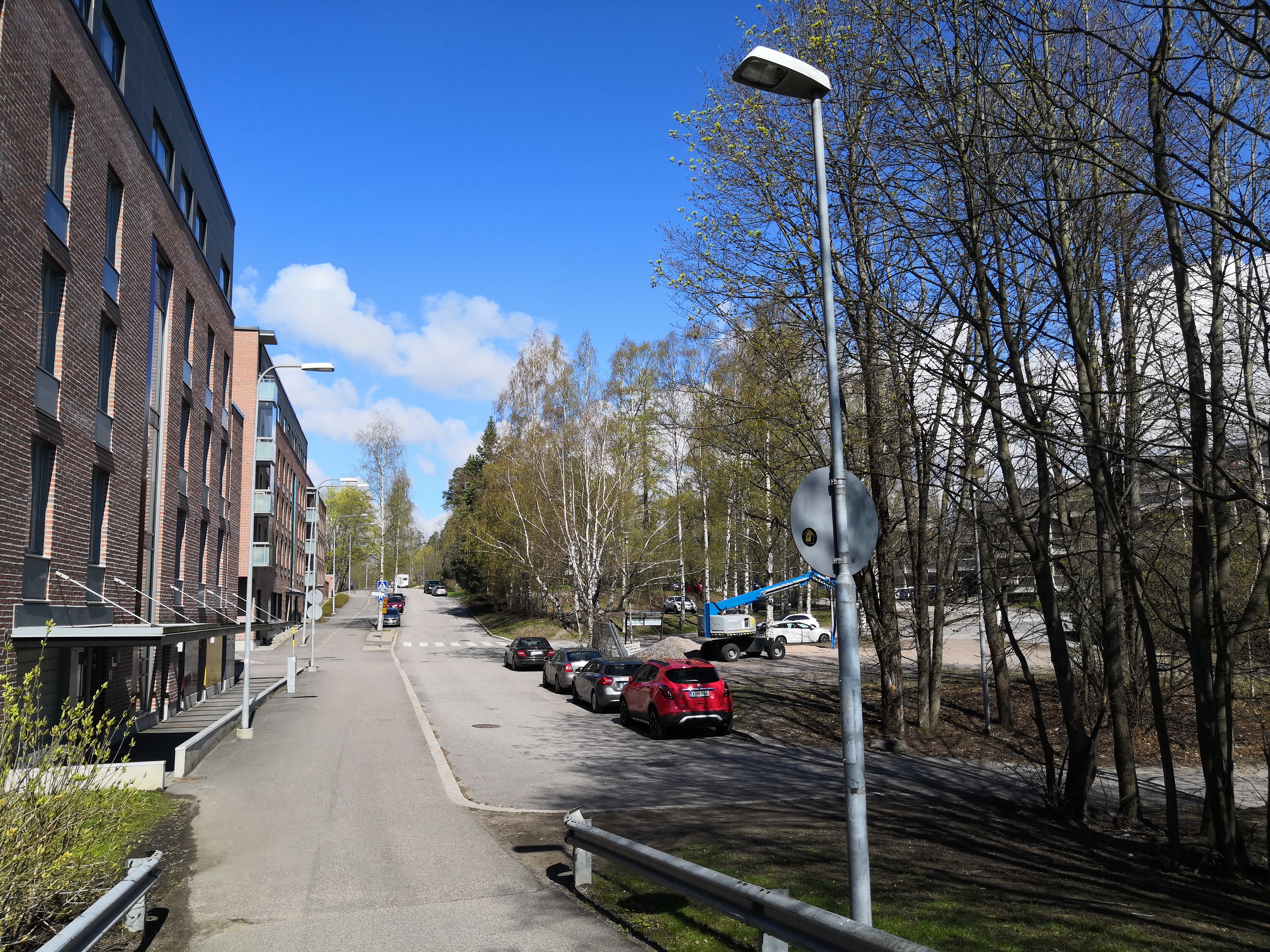 Mikkolantien alkupäätä. Oulunkylä, Patola. rephoto