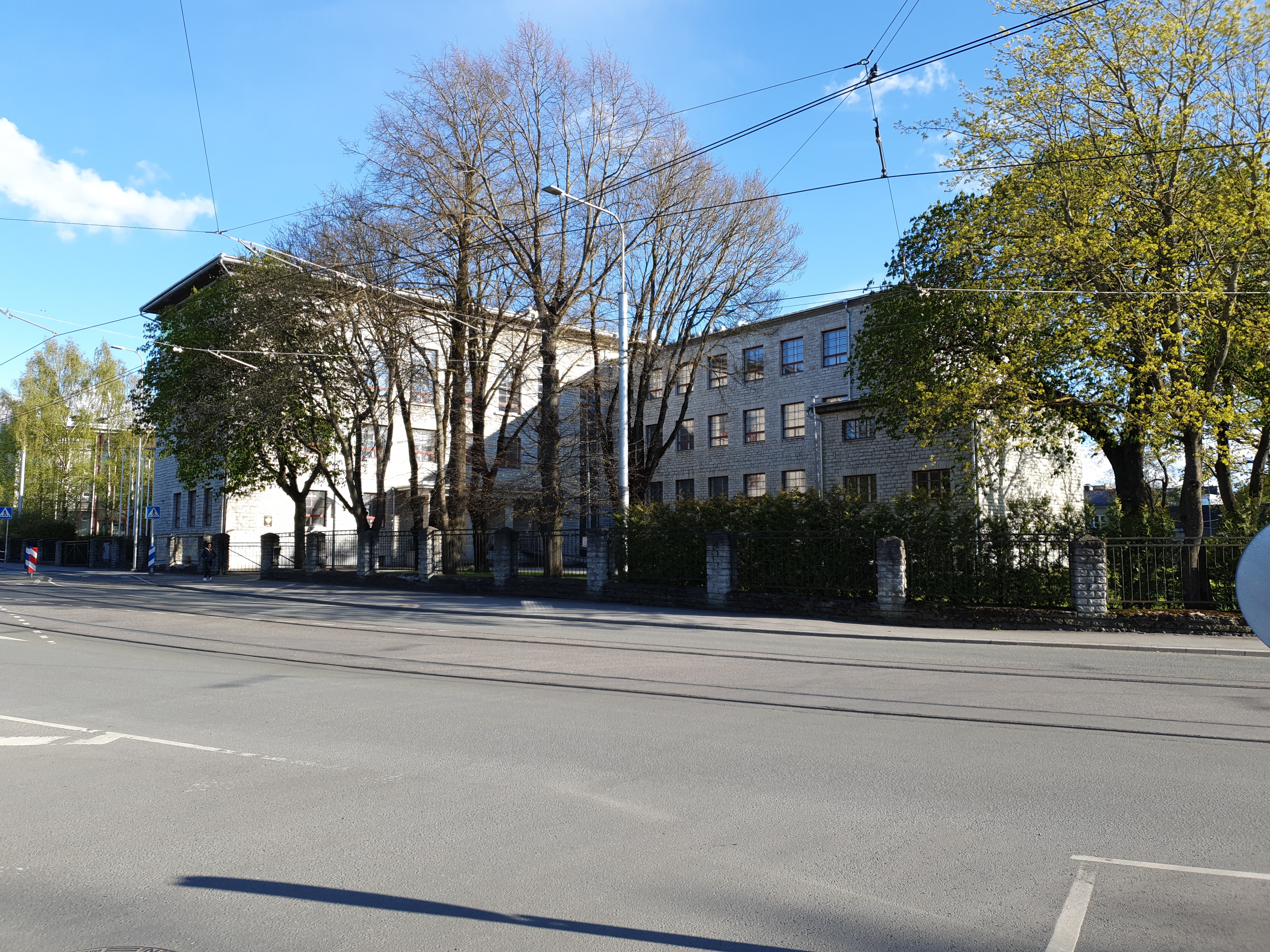 Tallinn, J.Westholm Gymnasium. rephoto