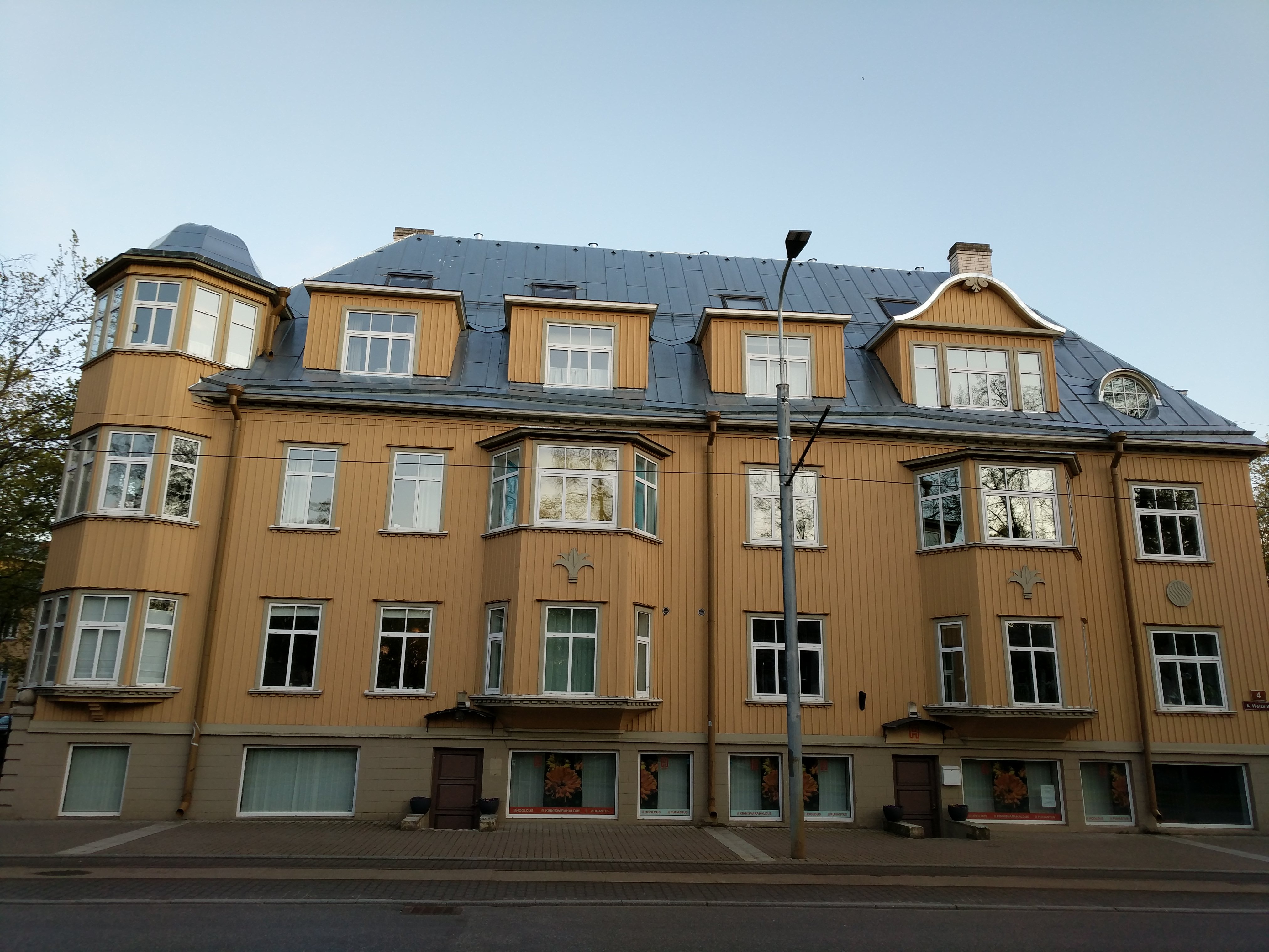 E. Peterson-Särgava residency in Tallinn Weitxenberg t. 4 (II floor) 1930-1934. rephoto