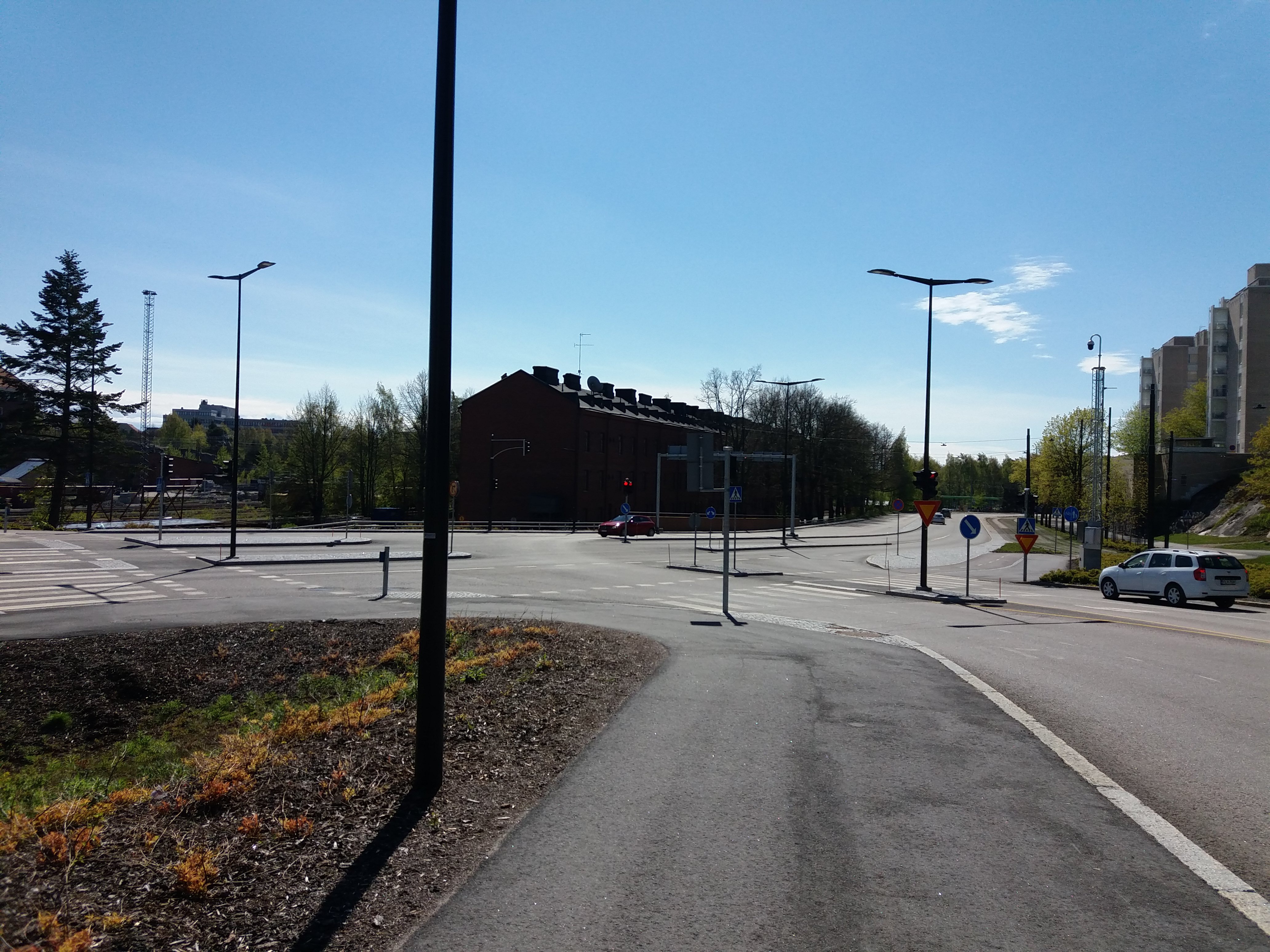 Pasila Station and Railway House (Toralinna) rephoto