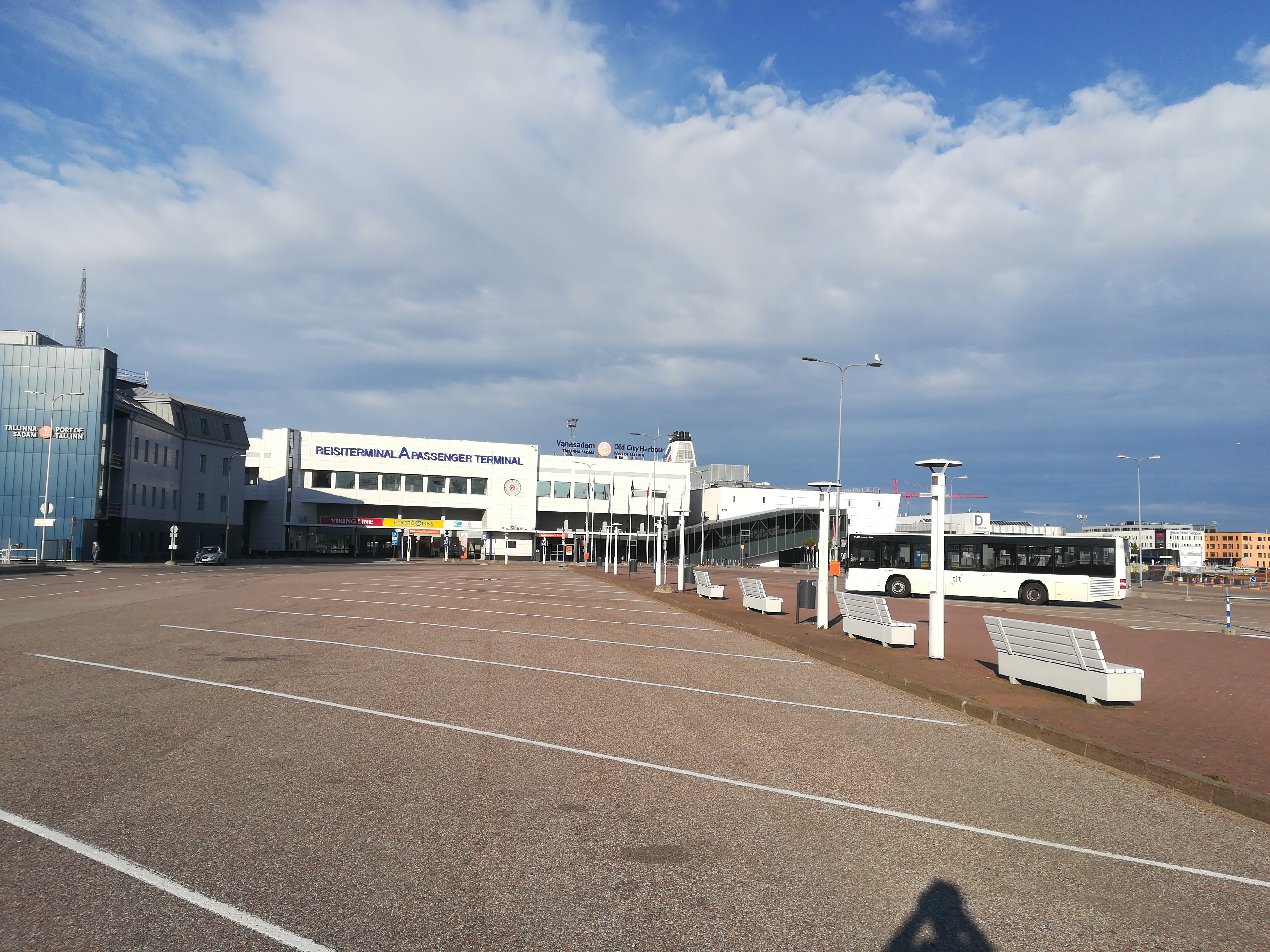Vana tollihoone lammutamine Tallinna sadamas rephoto
