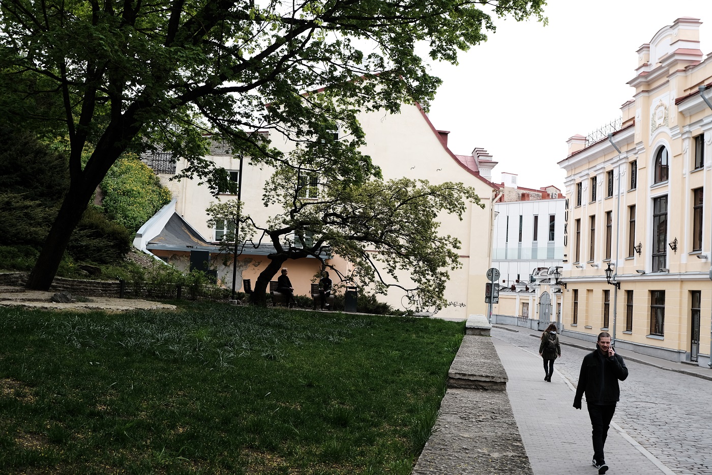 View on Vaksali Street. rephoto