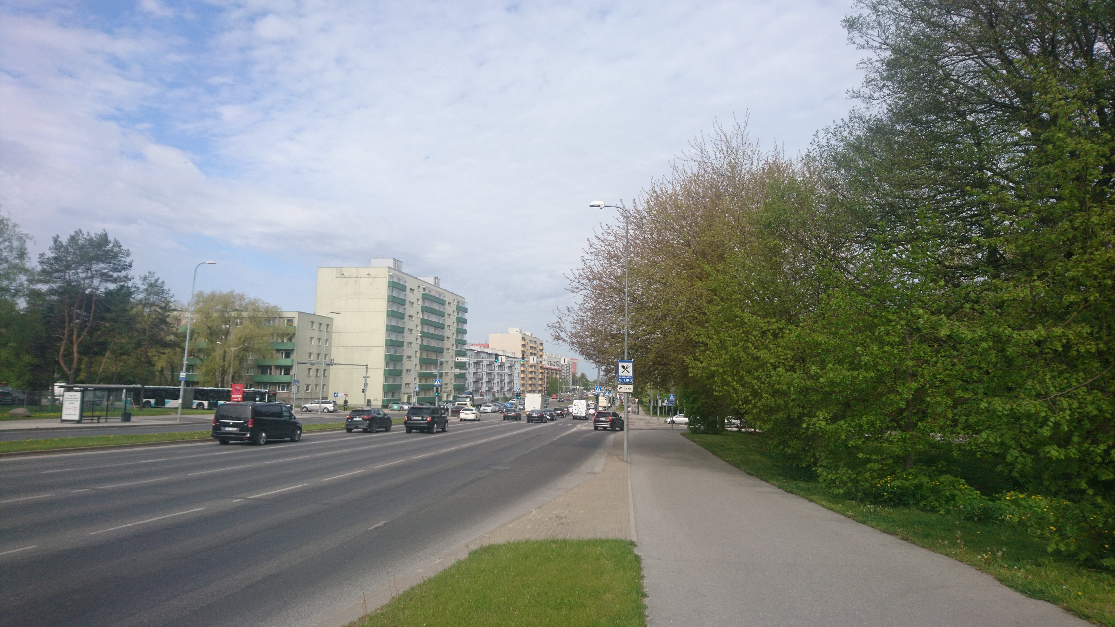 Construction of the Tammsaare road extension. rephoto