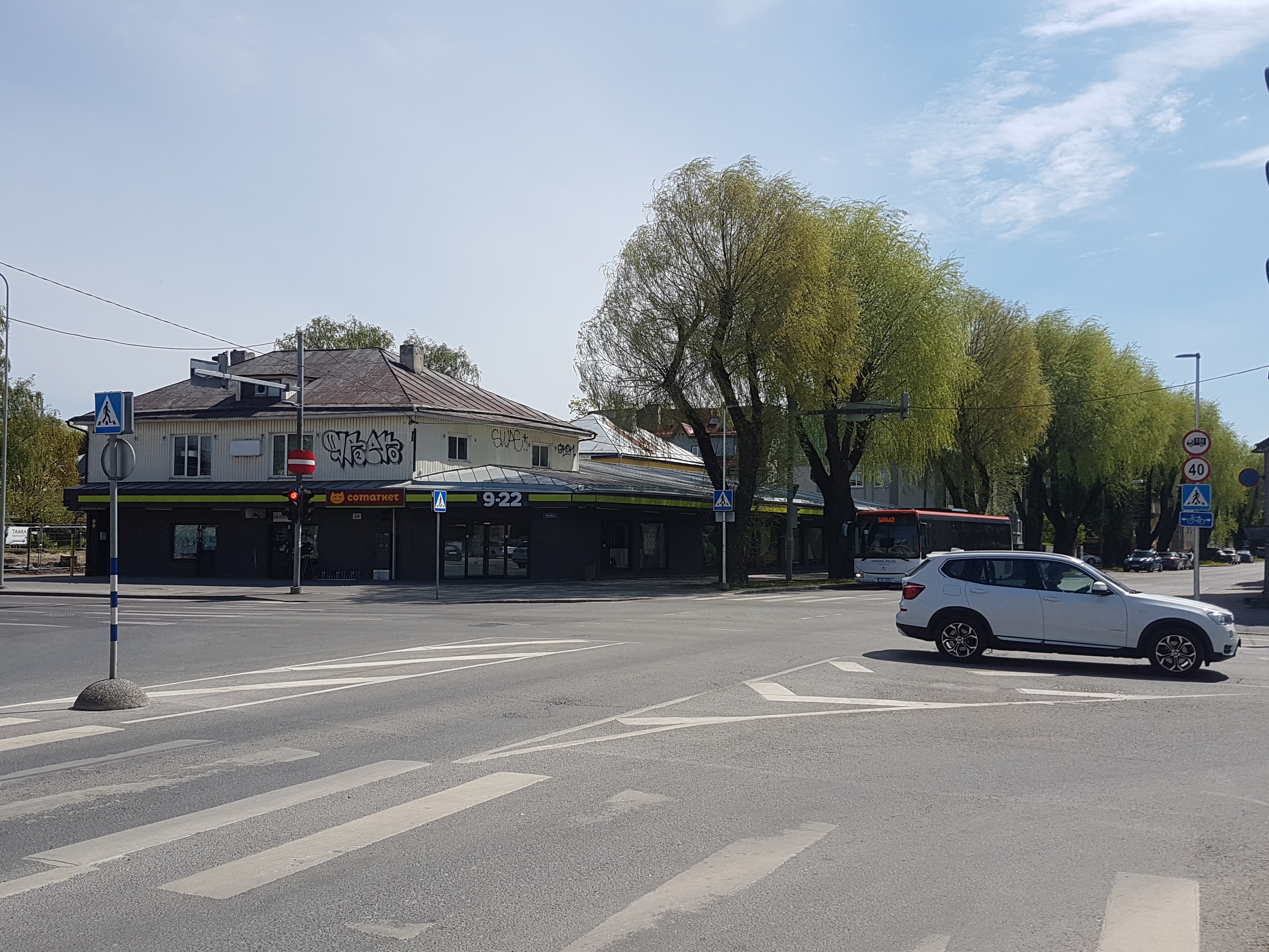 Street in Tallinn rephoto