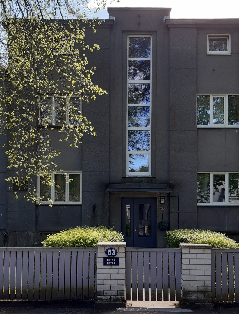 Hugo Raudsepa residence [1945-1950] Tallinn Nõmmel, Metsa tn. 53 rephoto
