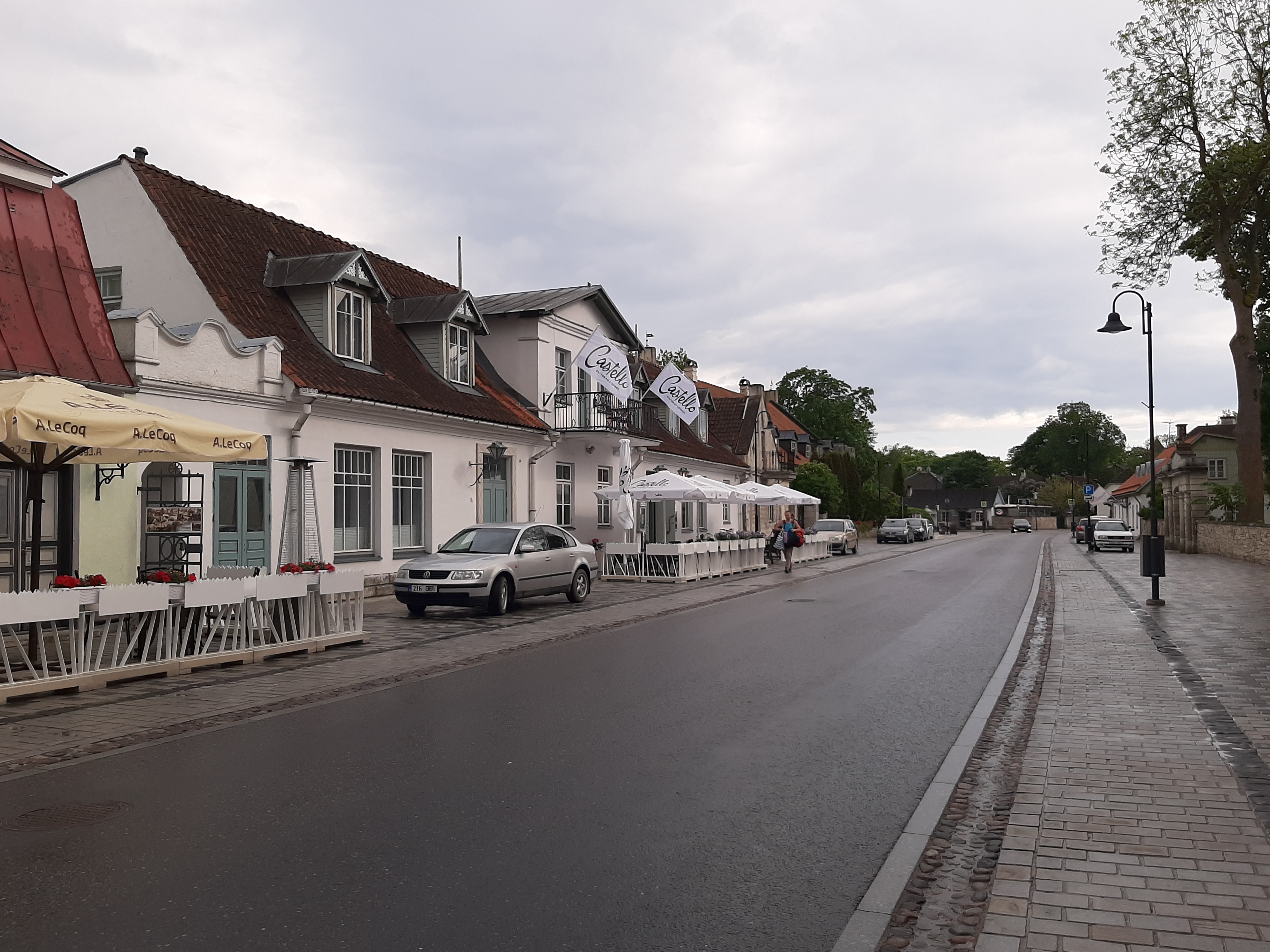 Kuressaare, Lossi tänav rephoto