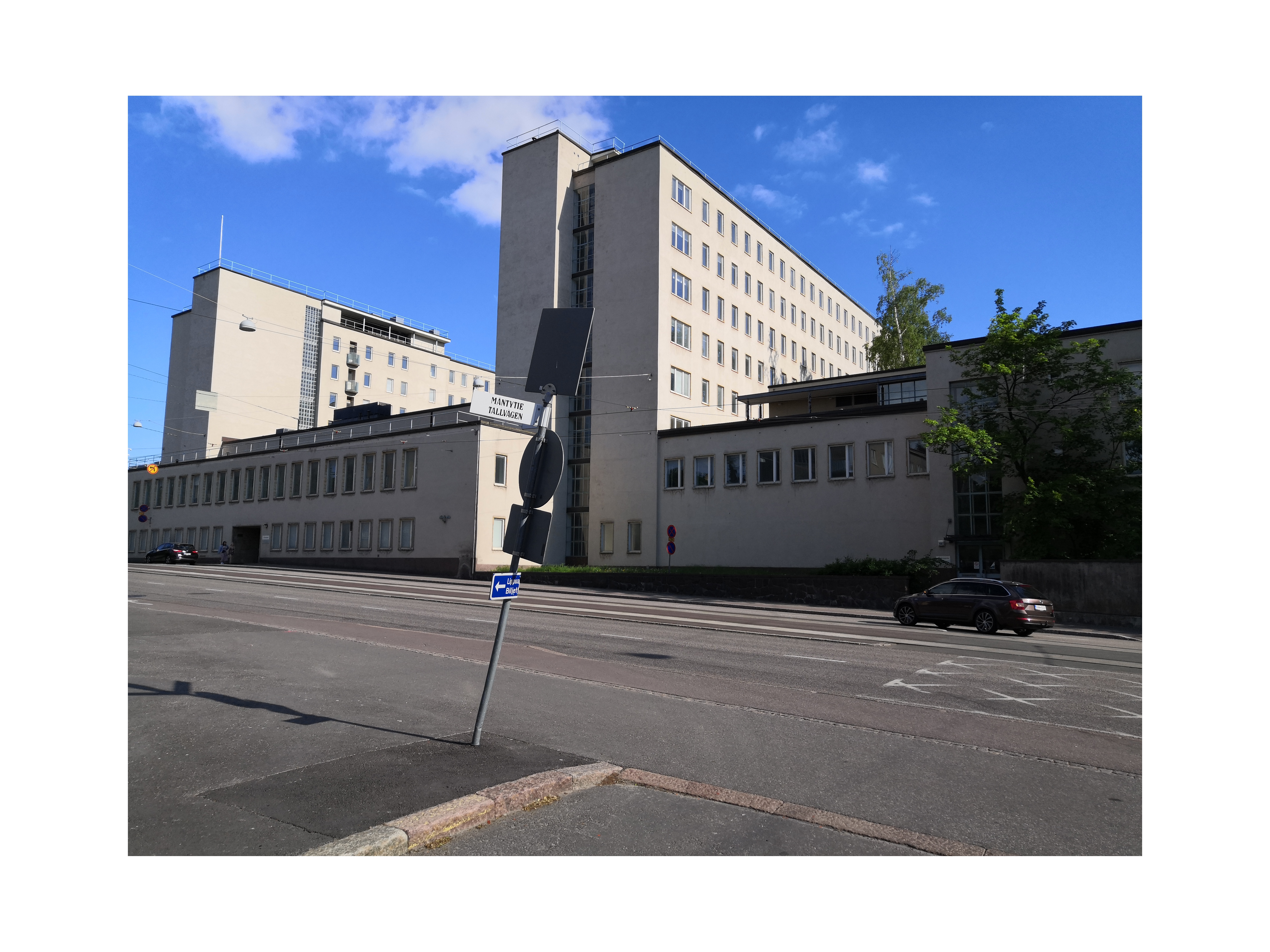 Tukholmankatu 10. Sairaanhoitajaopisto. rephoto