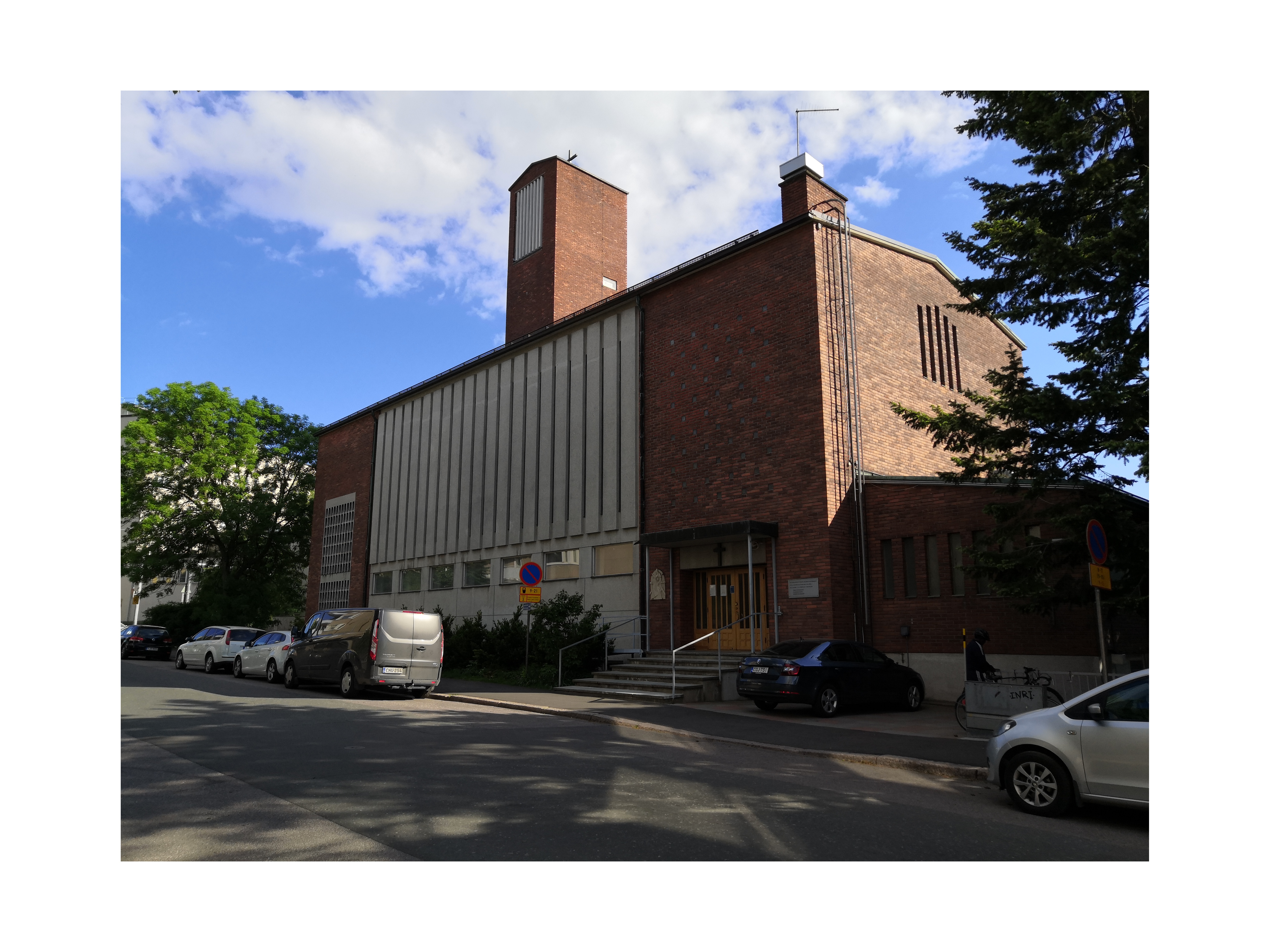 Pyhän Marian kirkko. rephoto