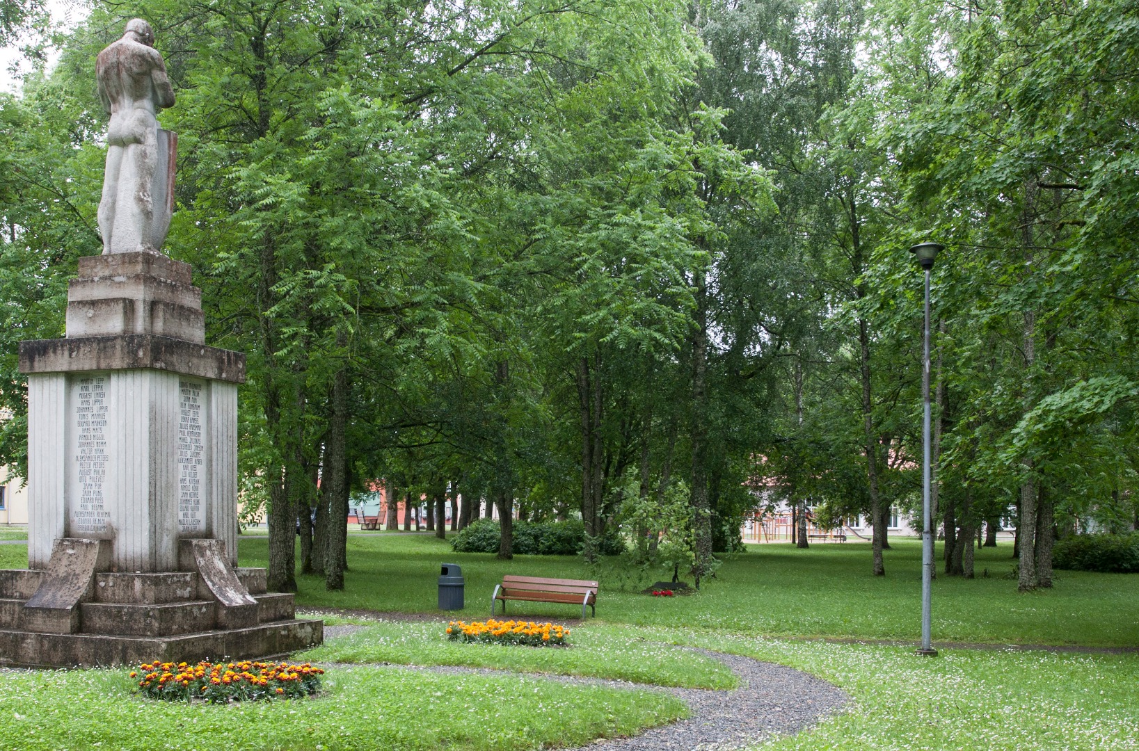 Vabadussõja mälestussamba avamine rephoto