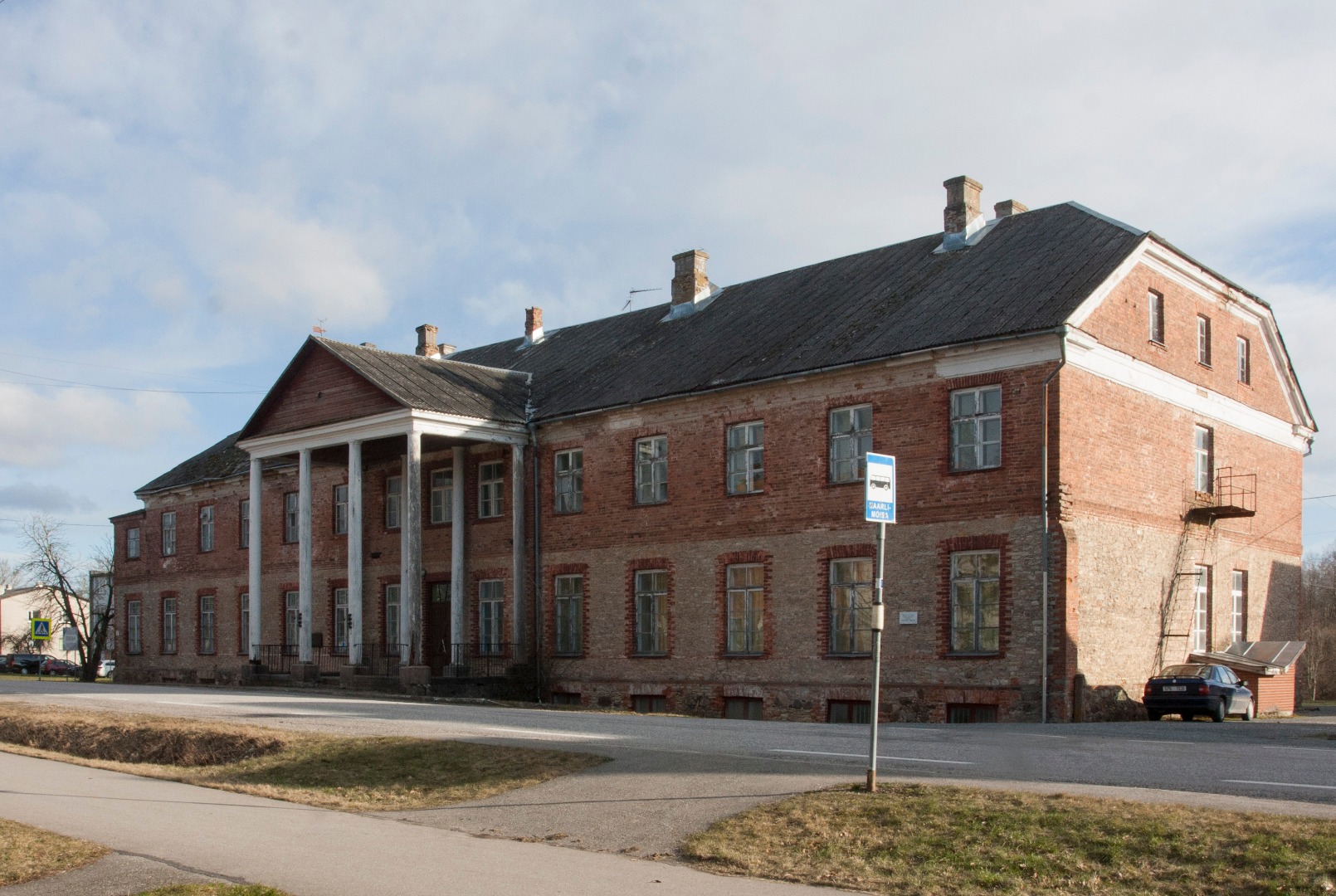 foto, Põltsamaa khk, Põltsamaa tööstuskool, 1931, foto A. Michelson rephoto
