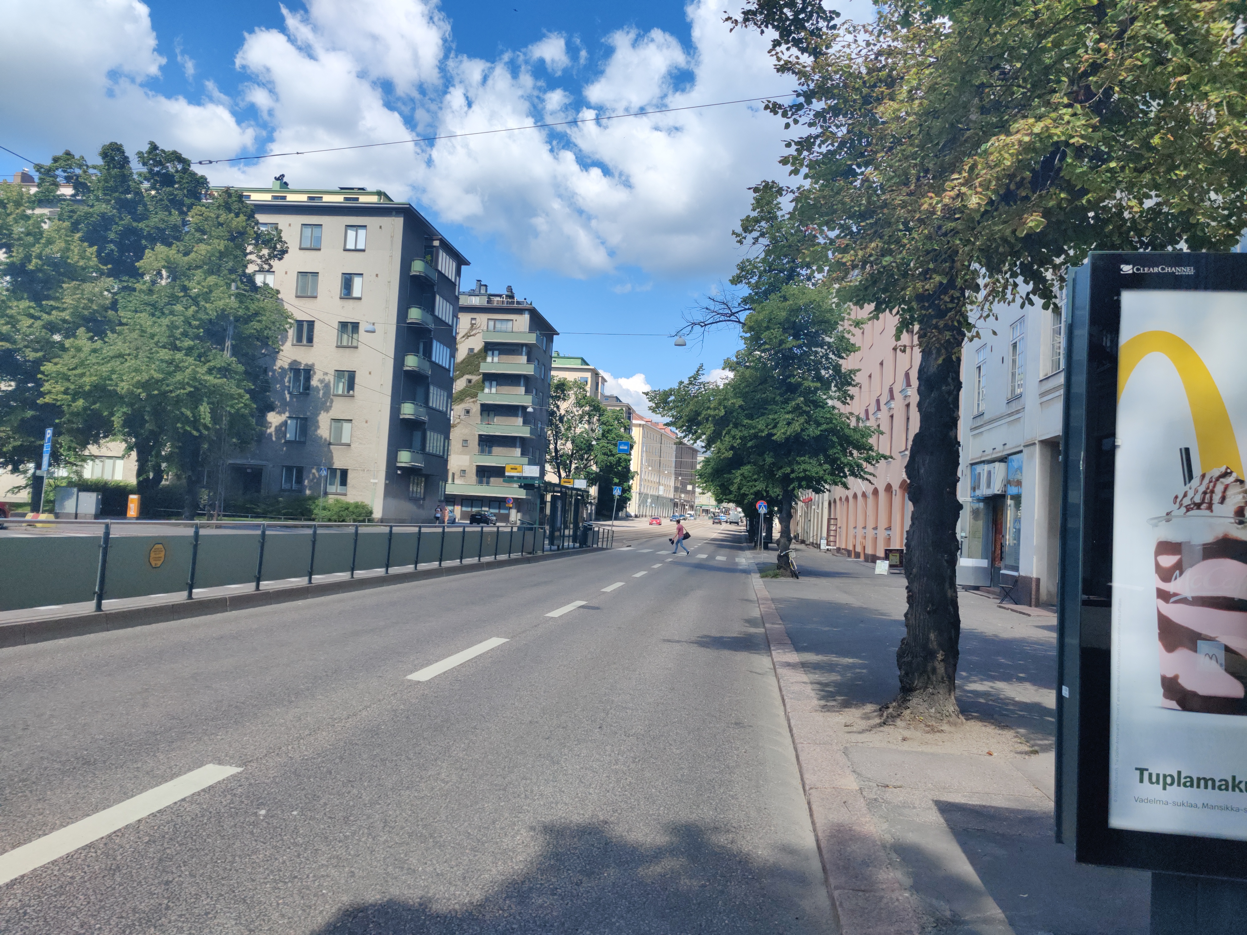 Läntinen Viertotie 19, 21, 23 (nykyinen Mannerheimintie 29, 31, 33) rephoto