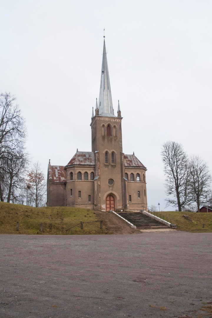 Rings Mihkli Church rephoto