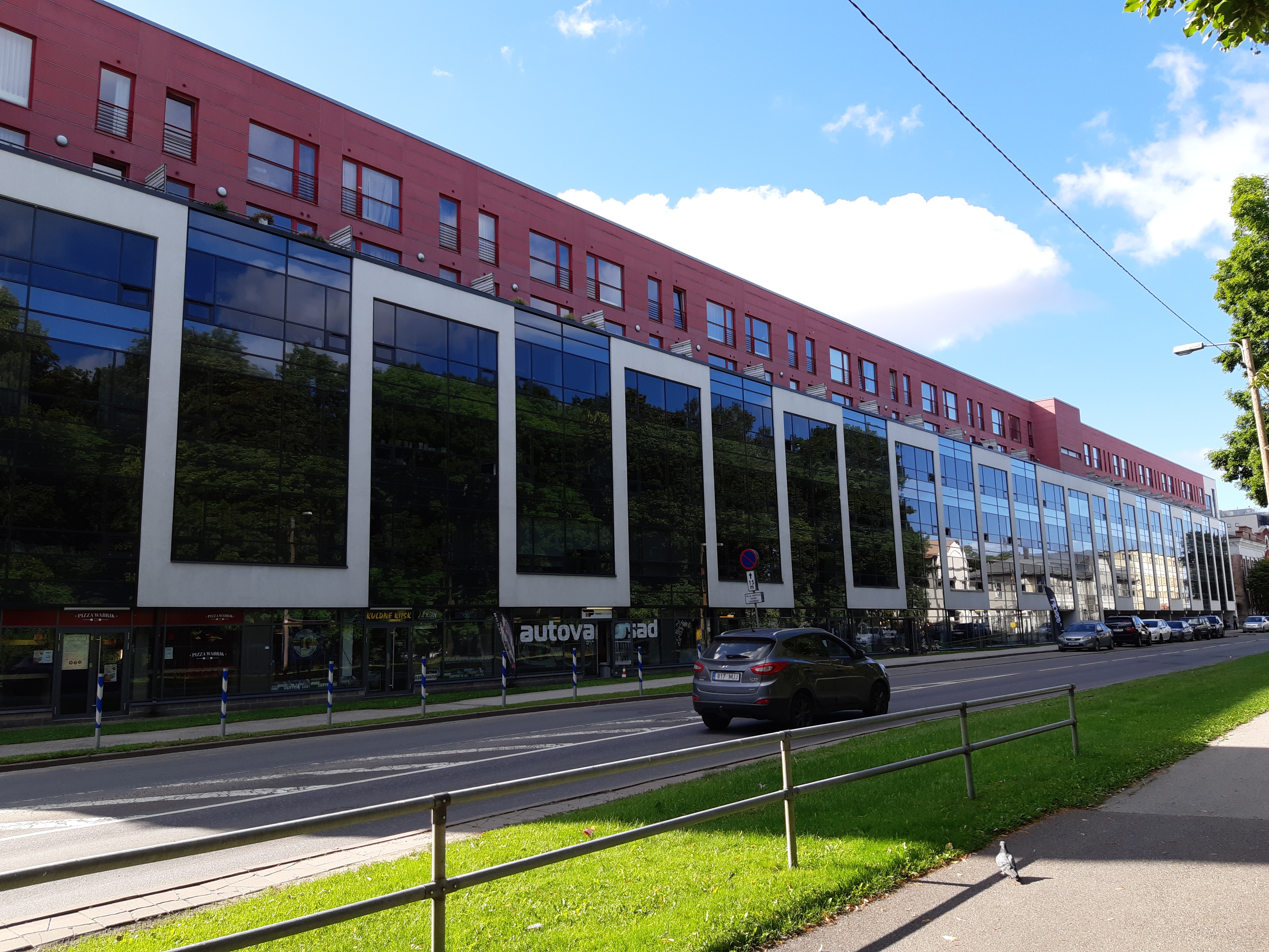 Volta tehase tööriistatsehh, vaade tänavalt rephoto