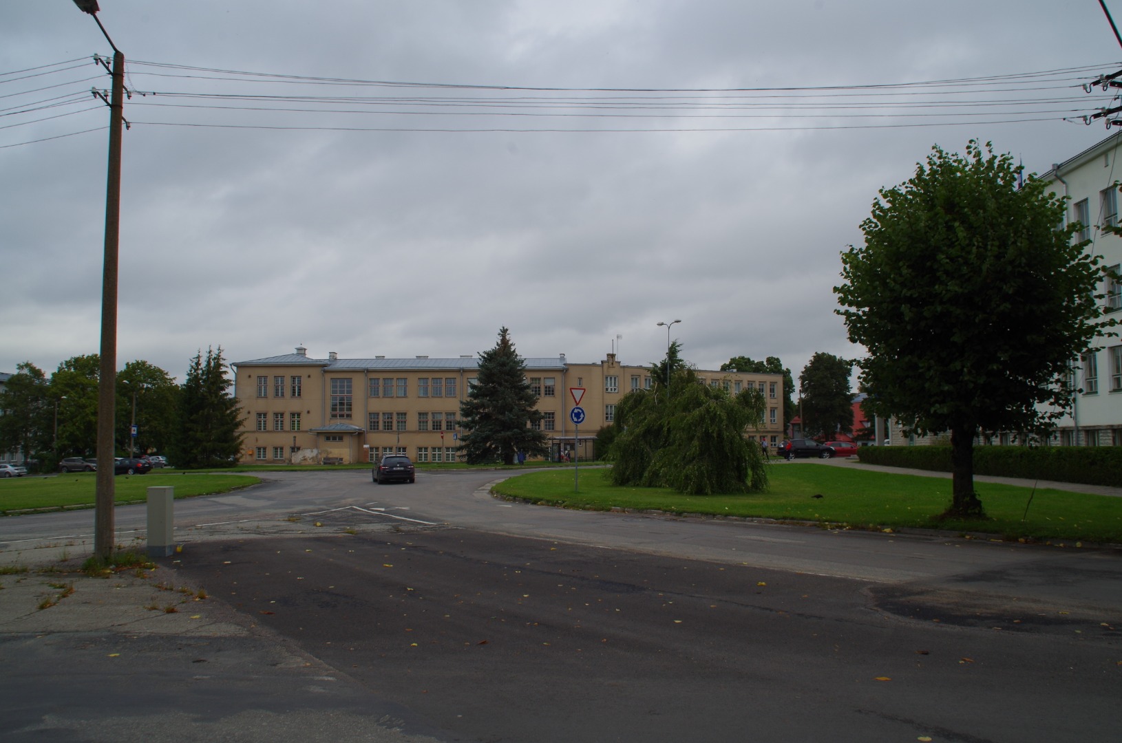 Rakvere German Private Gymnasium Building rephoto
