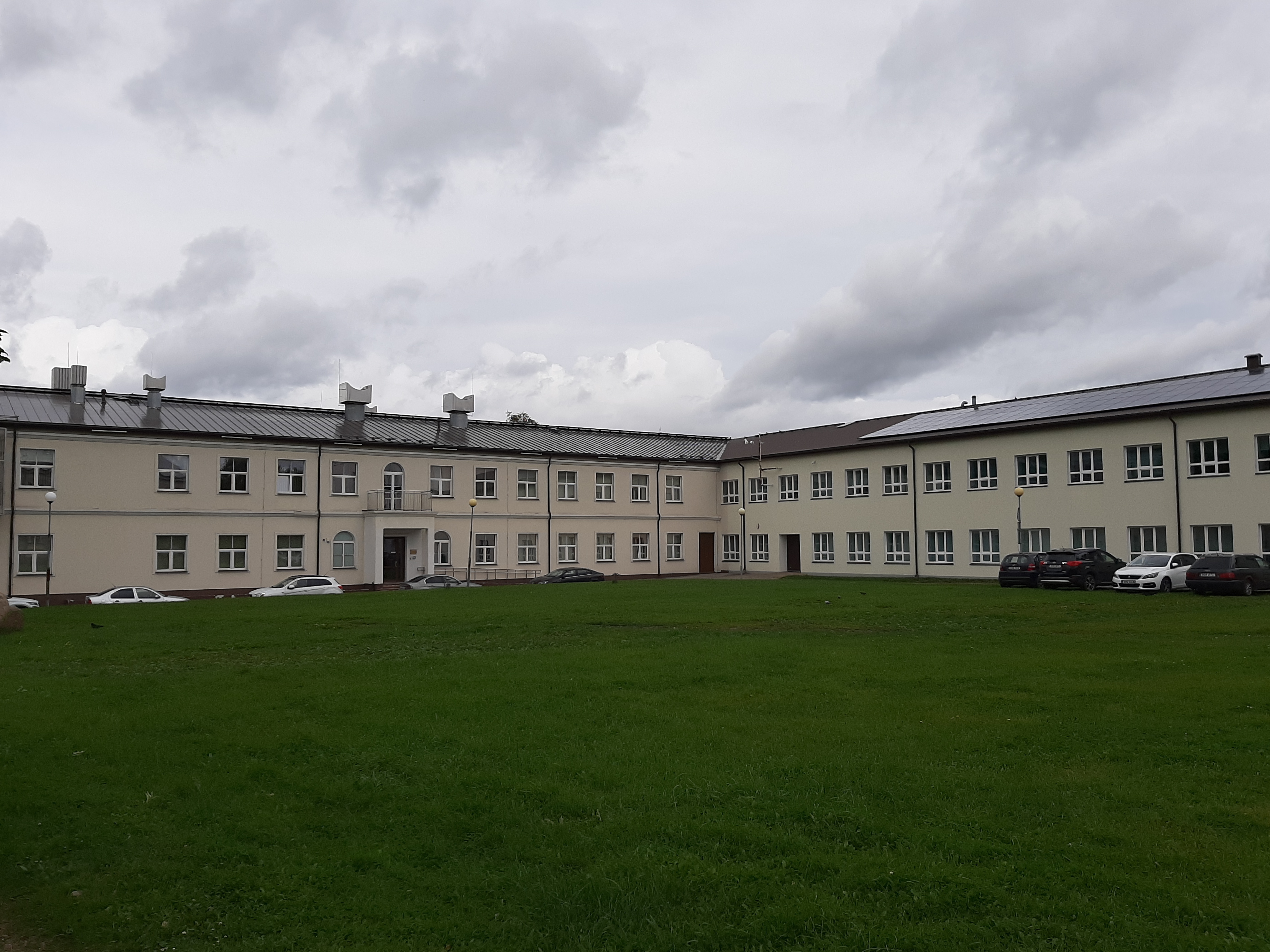 Building of workshops at Kohtla-Järve Chemistry-Mäetehnikumi rephoto