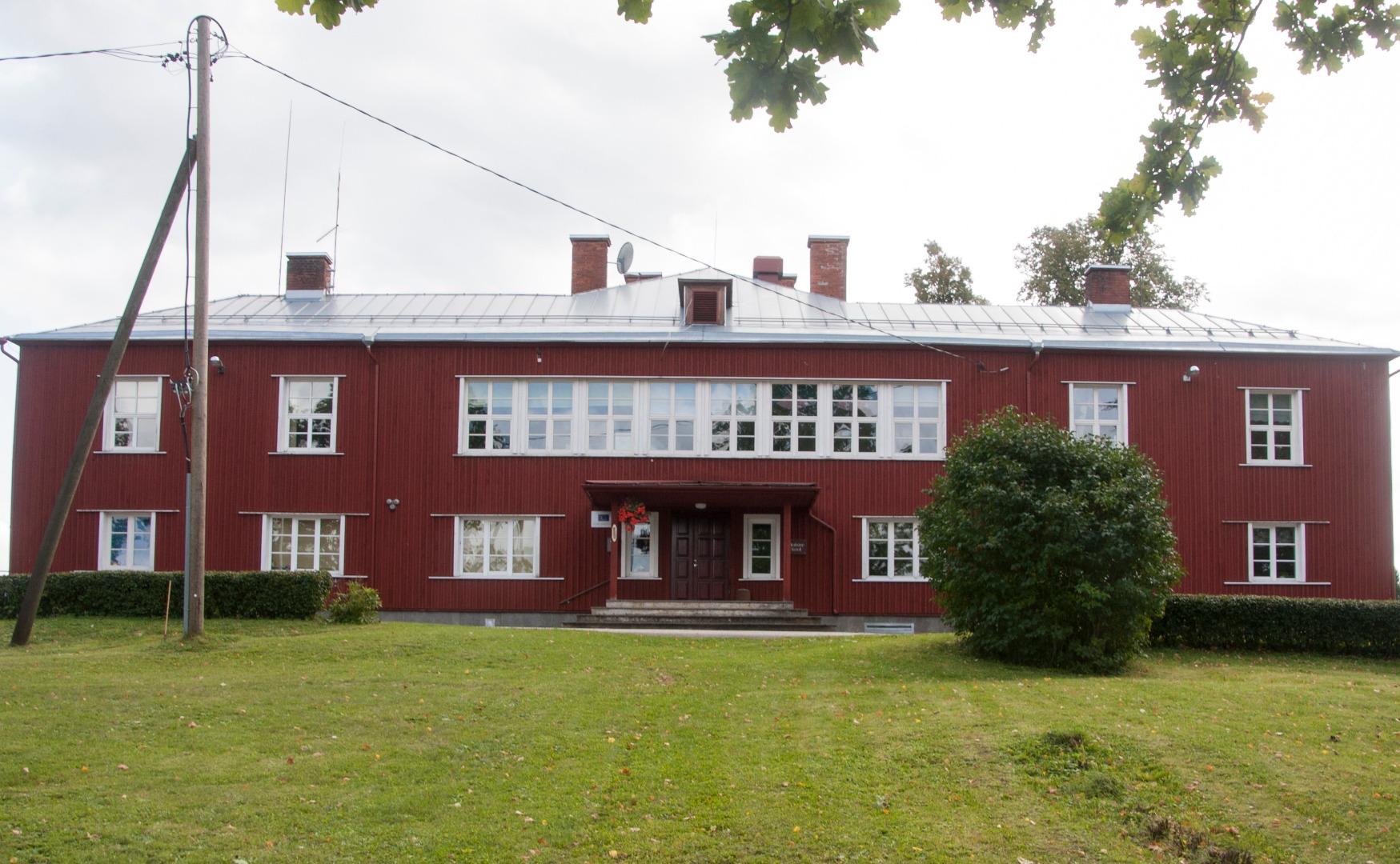 Holstre 8-kl School building rephoto