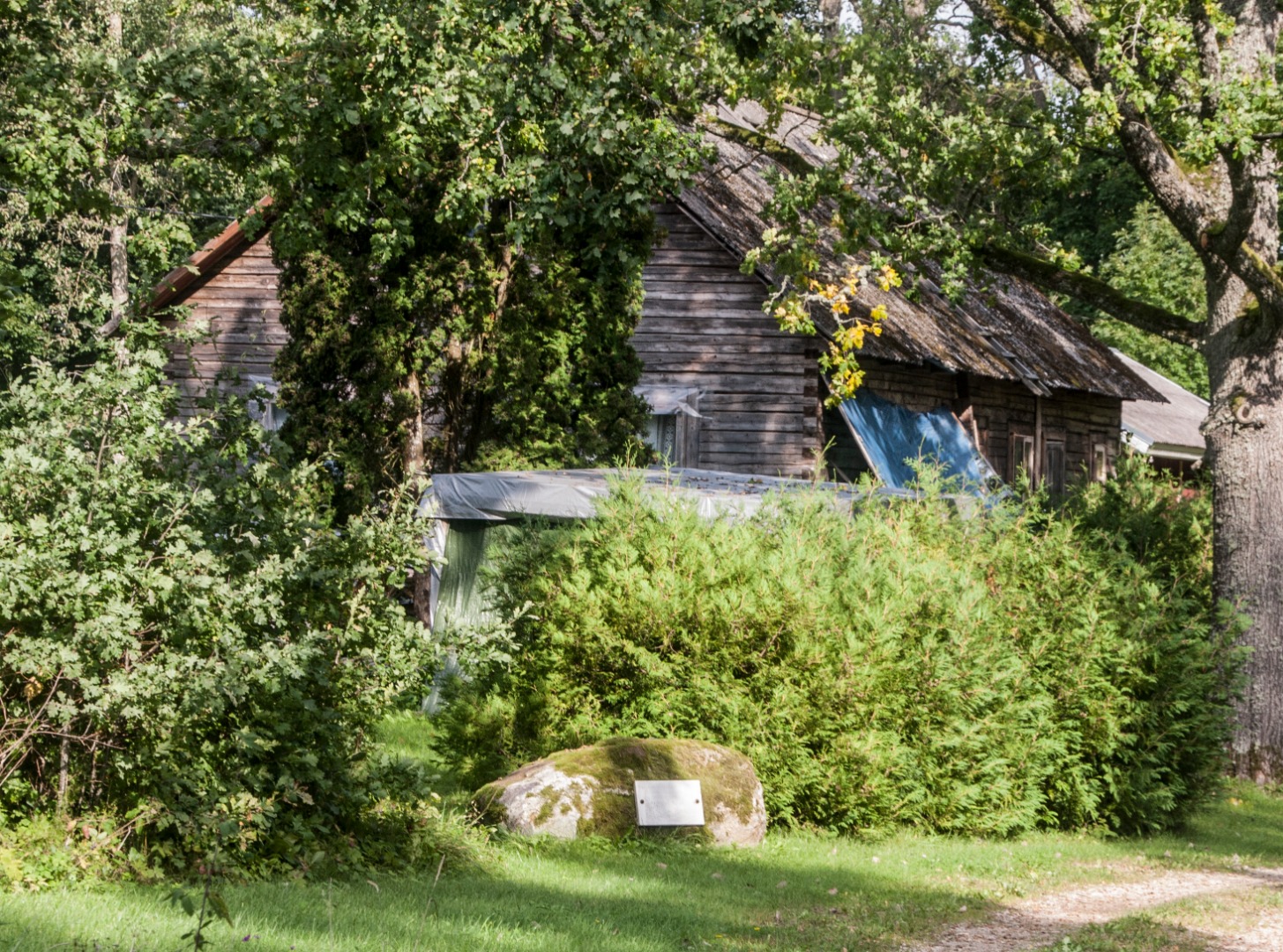 Mihkel Veske's birthplace in Holstres Veske farm rephoto