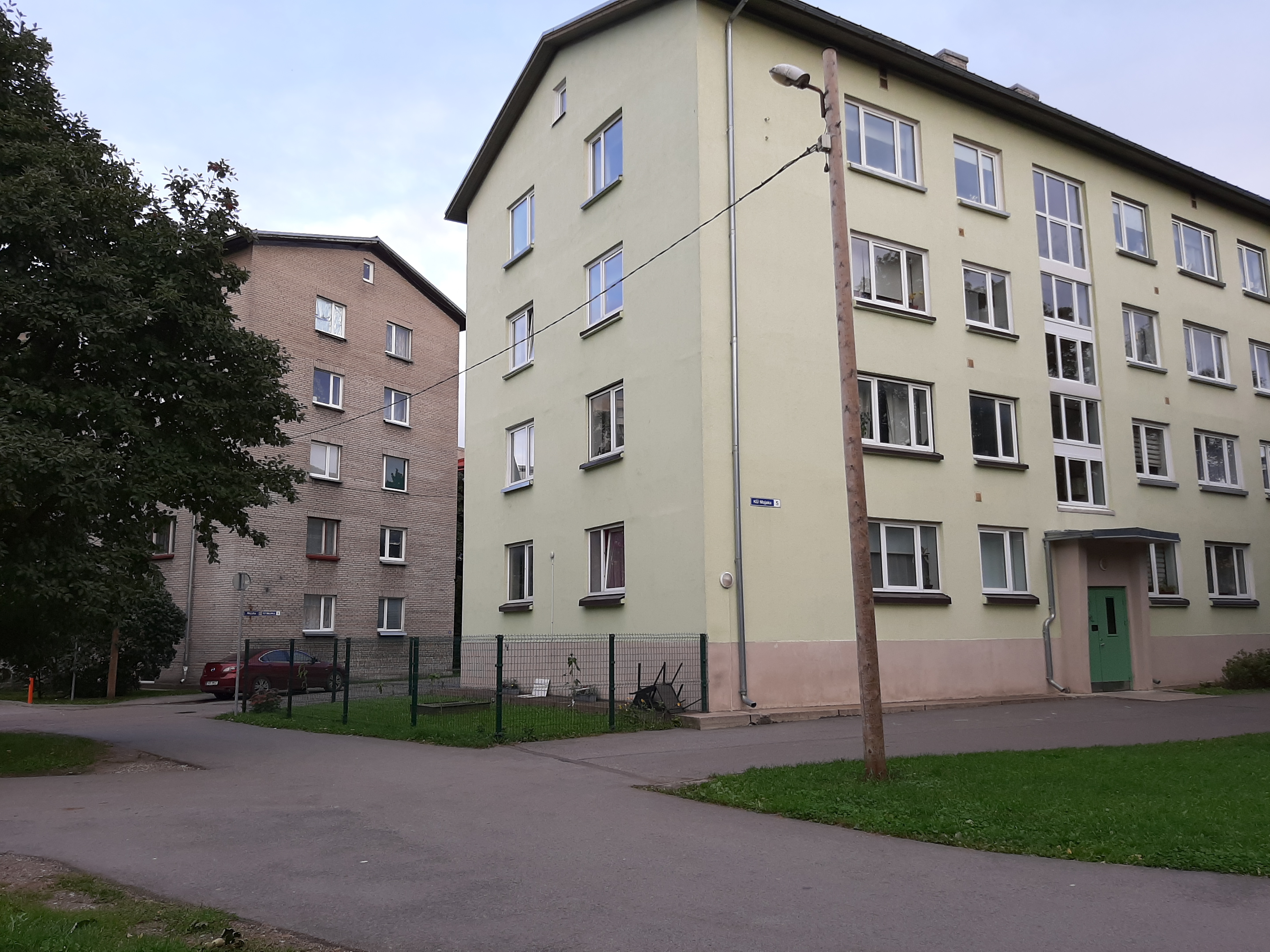 New apartments on Majaka Street. rephoto