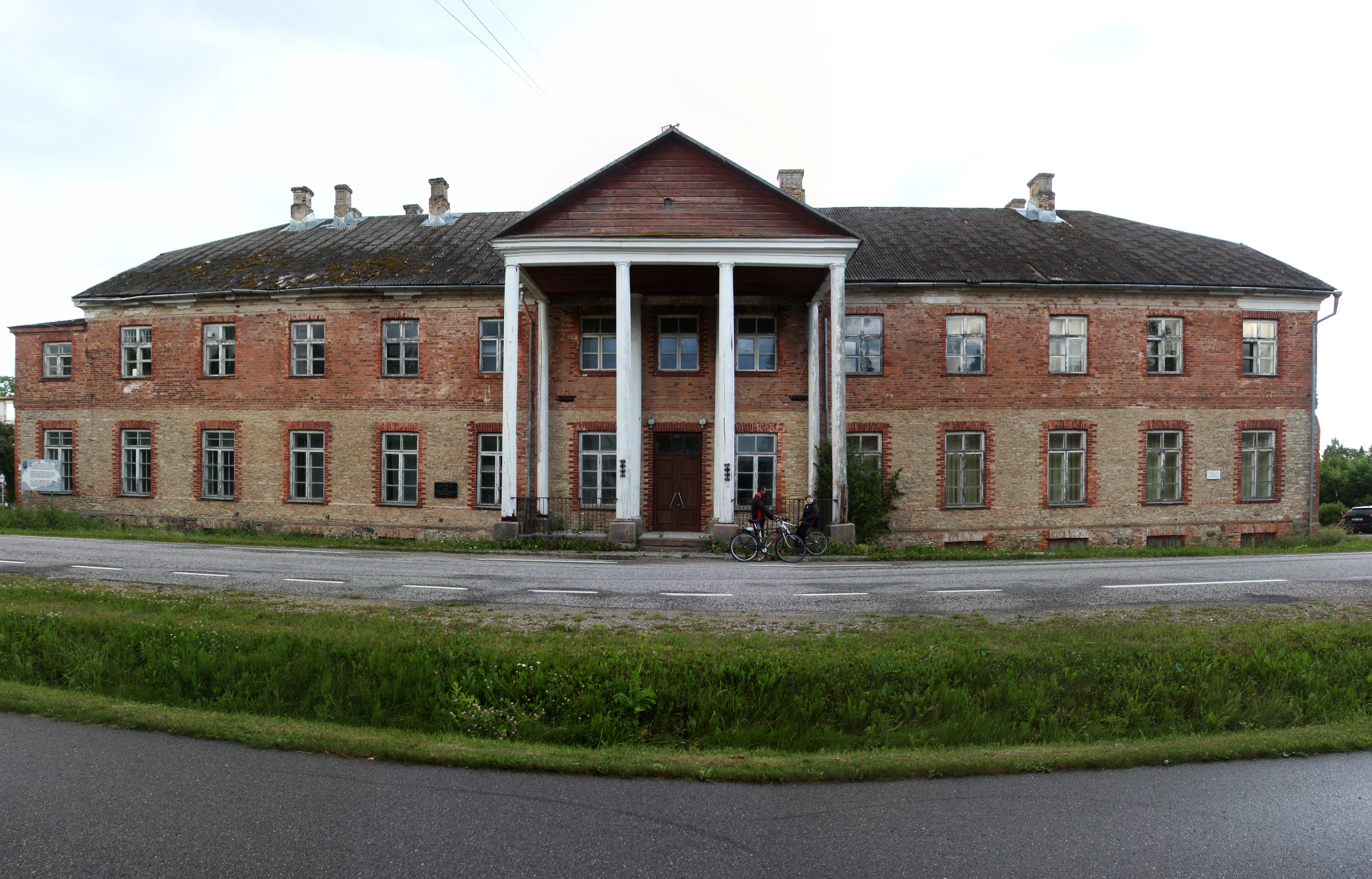 Buildings of vocational schools rephoto