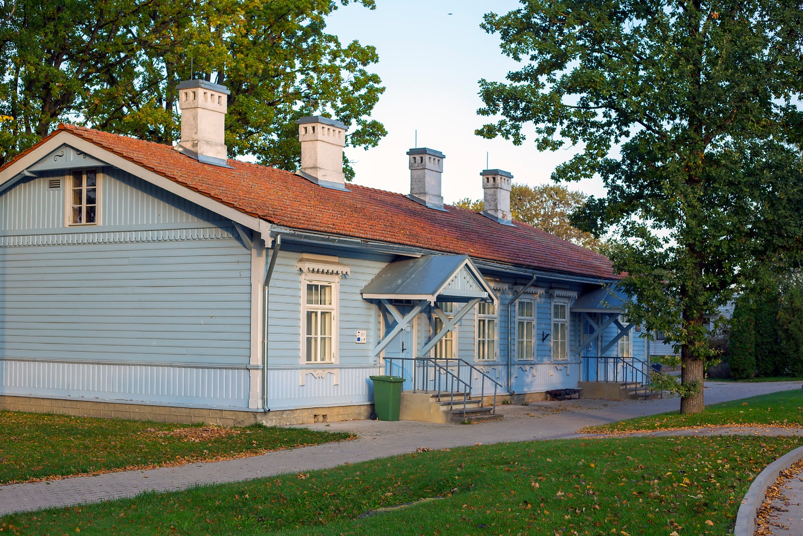Betti Alver's birth and childhood house in Jõgeva 1982 rephoto