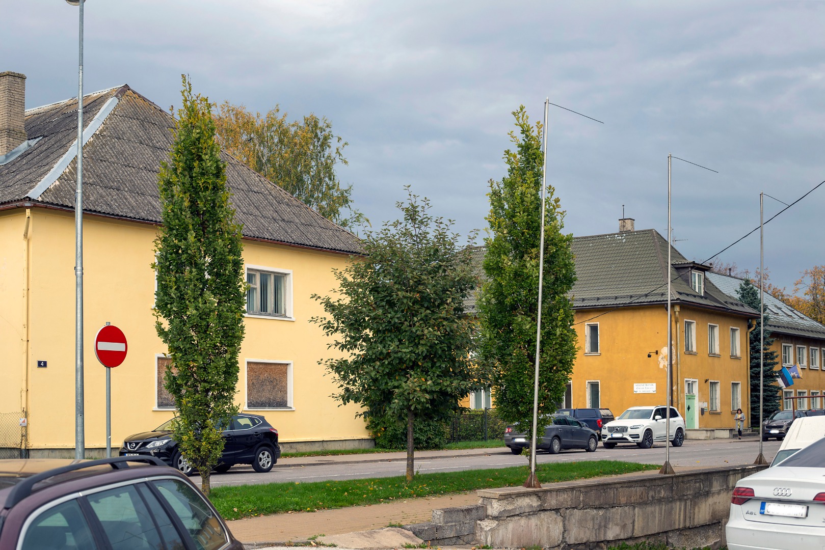 The Garden of Jõgeva 4 is decorated rephoto