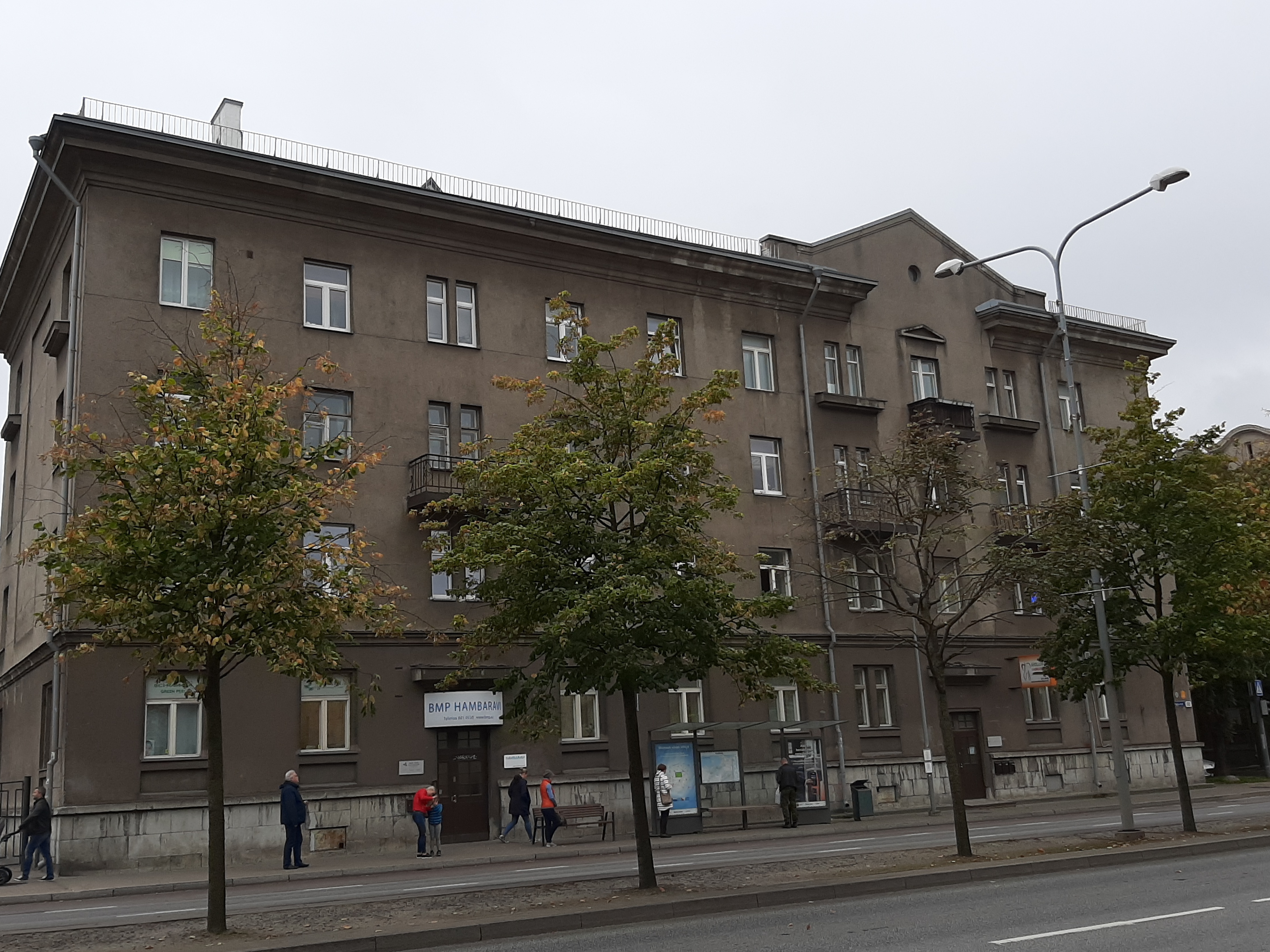 Apartment Tartu mnt 32, 1957. rephoto