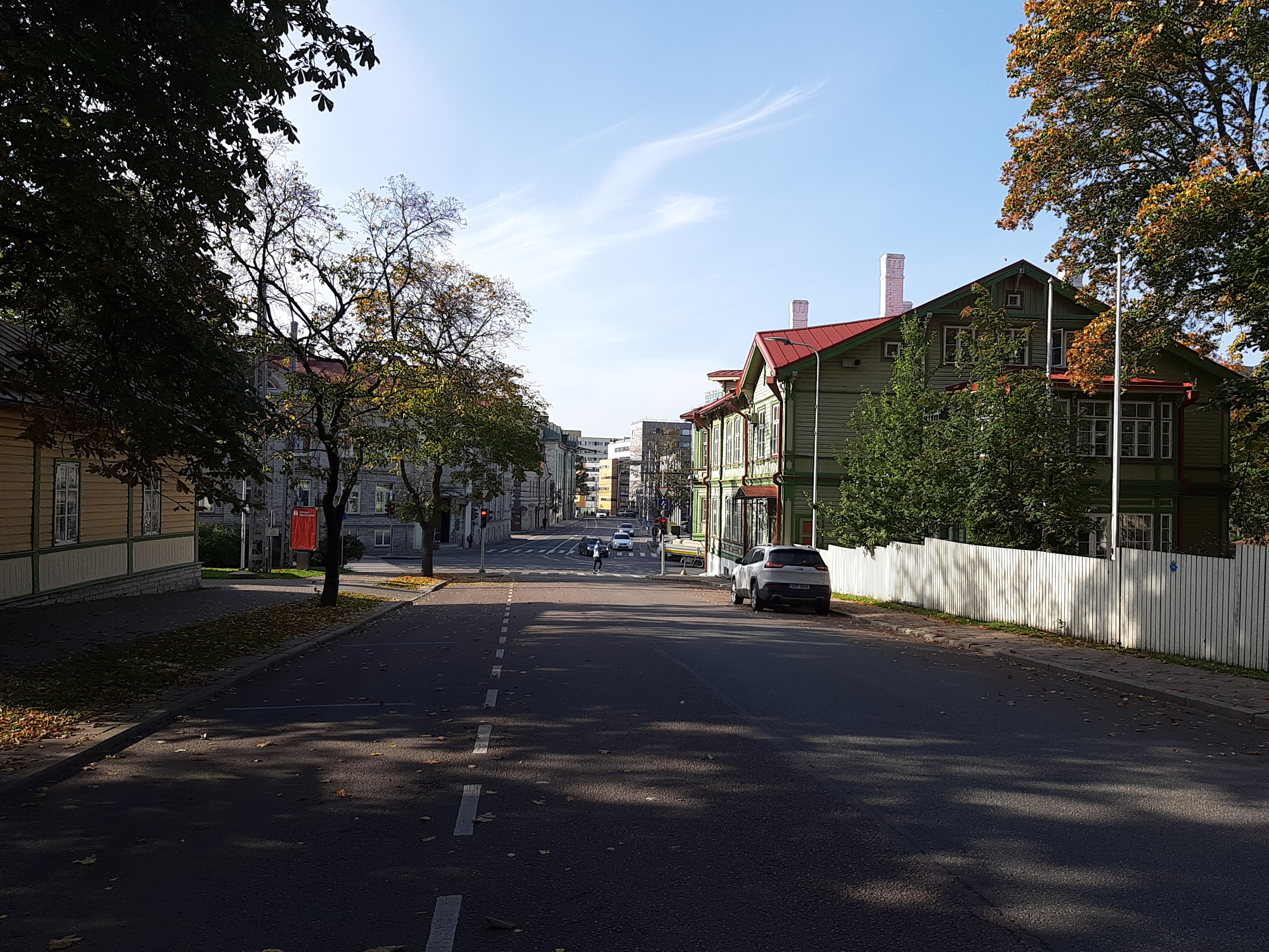 Vaade Falgi teelt Paldiski maanteele Tallinnas rephoto