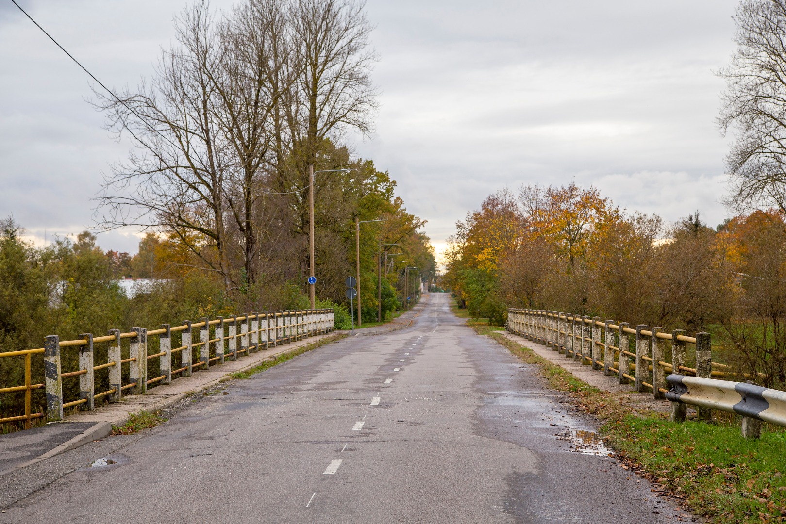 Estonia : view from the Jõgeva Bridge rephoto