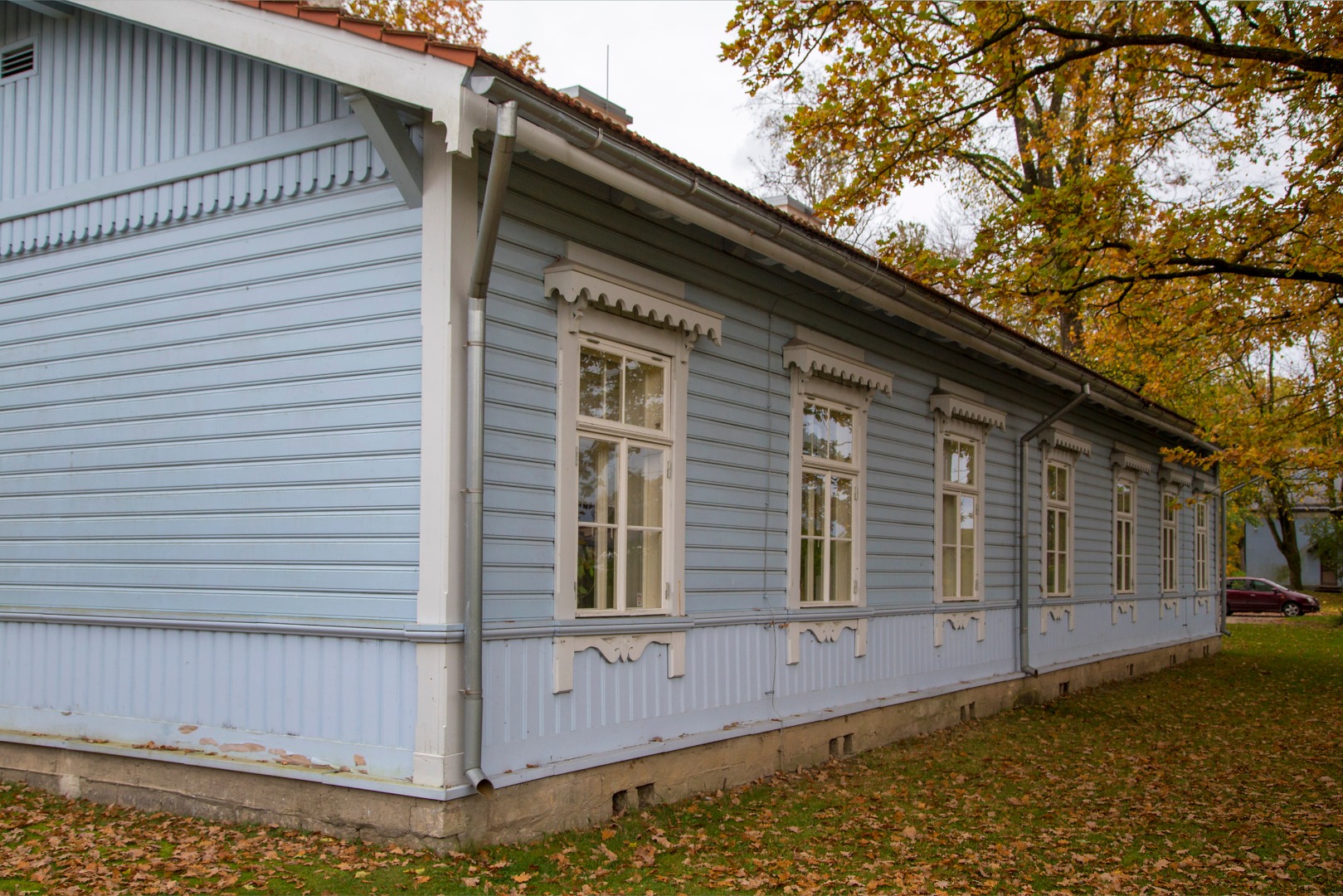 Betti Alver's birthplace in Jõgeva in 1982. rephoto