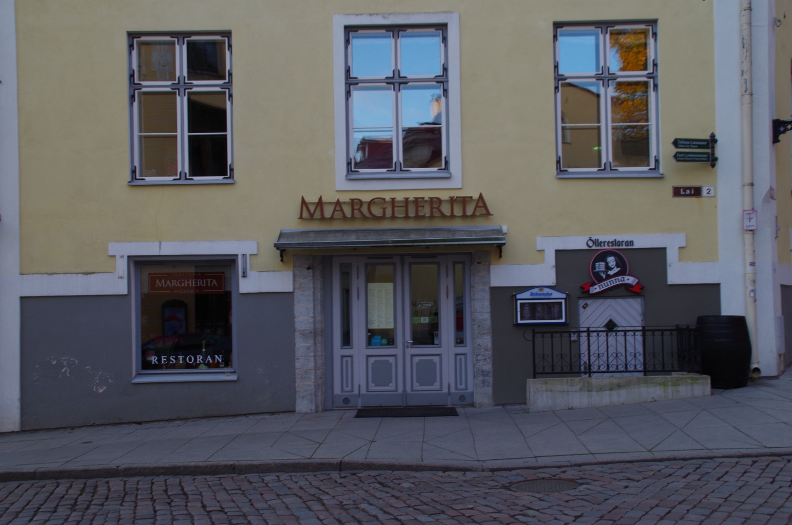 View of the food store on Laial street. rephoto