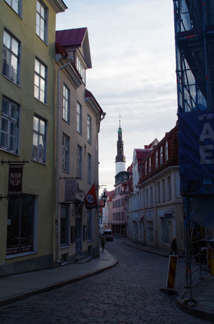 Tallinn, Pika tänava algus. rephoto