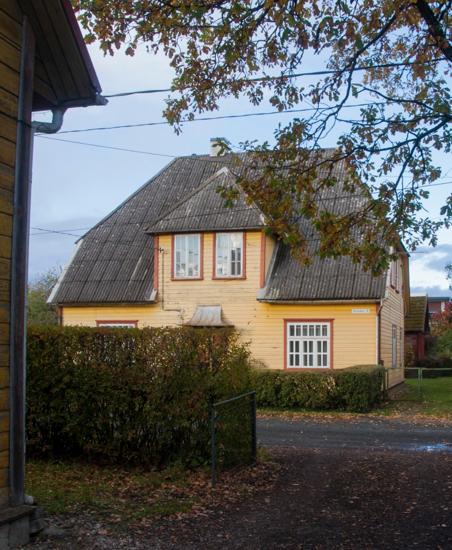 The house where the artist Gustav Mootse Viljandi county lived, Viljandi city Kunderi tn 9 rephoto