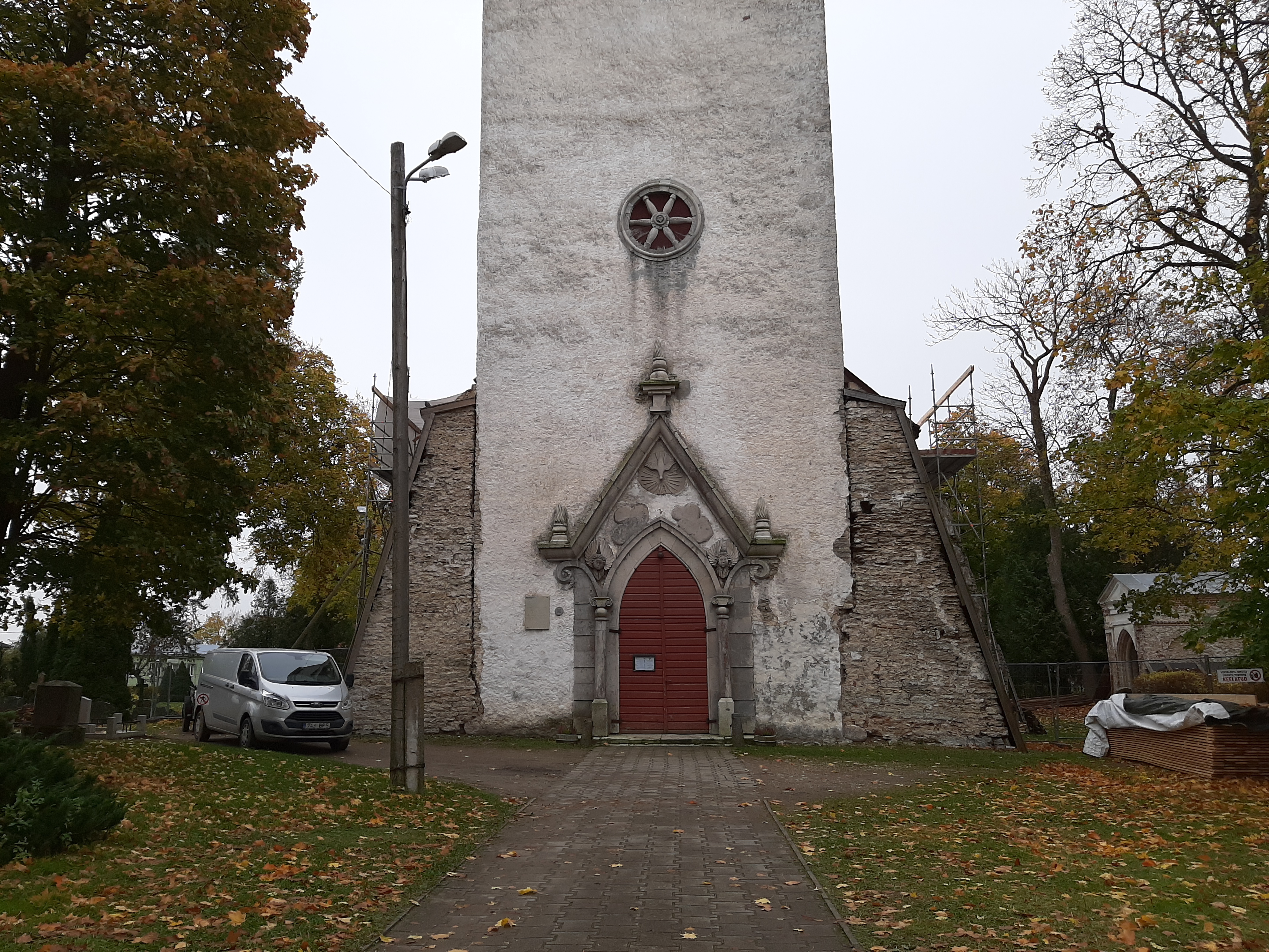 Keila kiriku esikülg rephoto